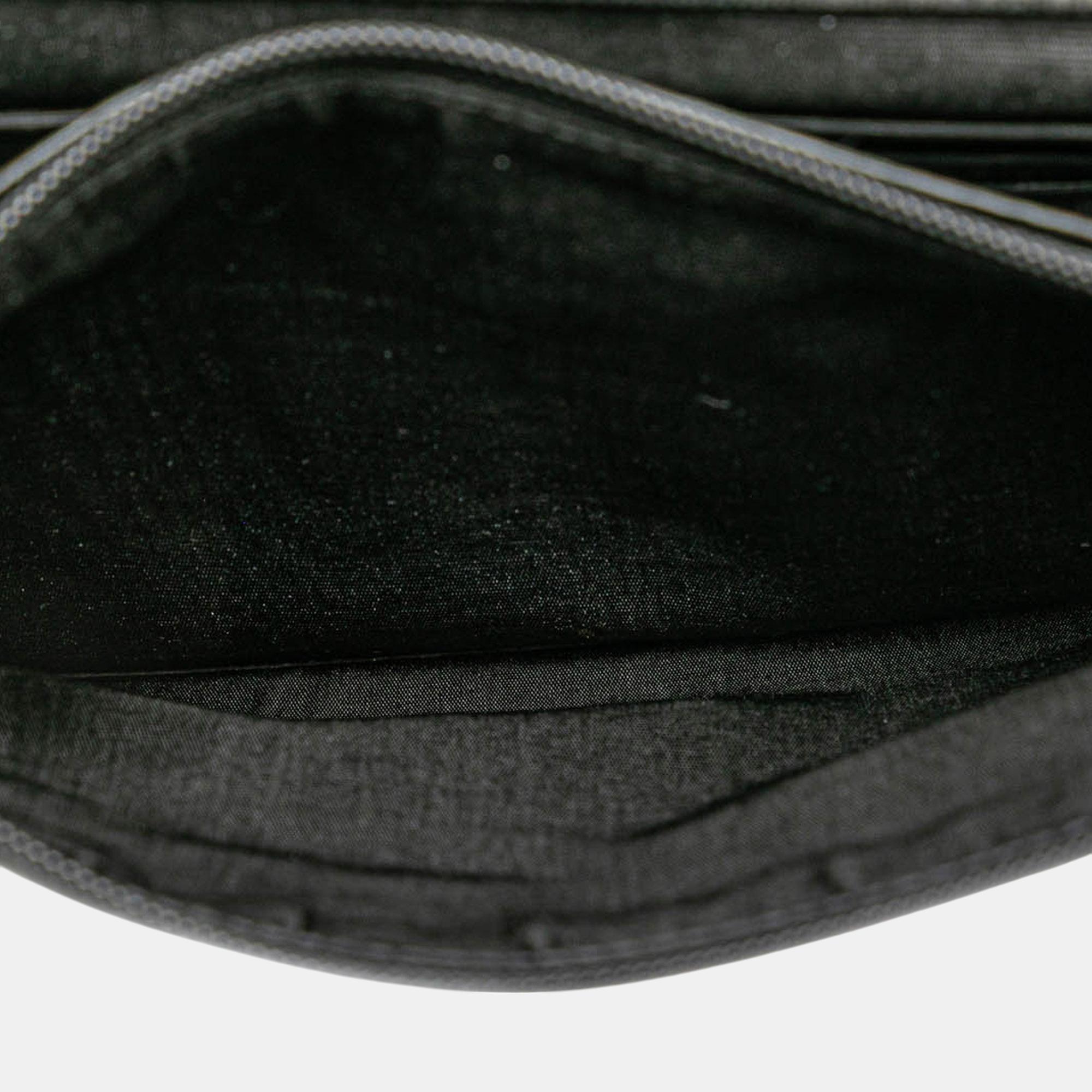 Chanel Black CC Caviar Wallet on Chain 