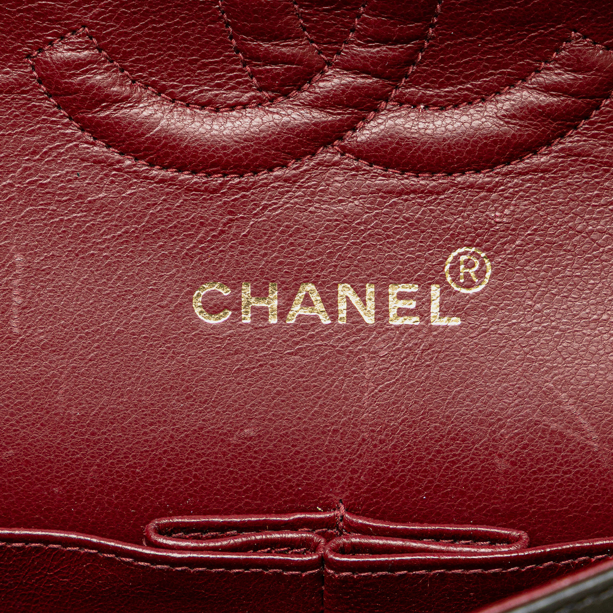 Chanel Brown Medium Classic Lambskin Double Flap 