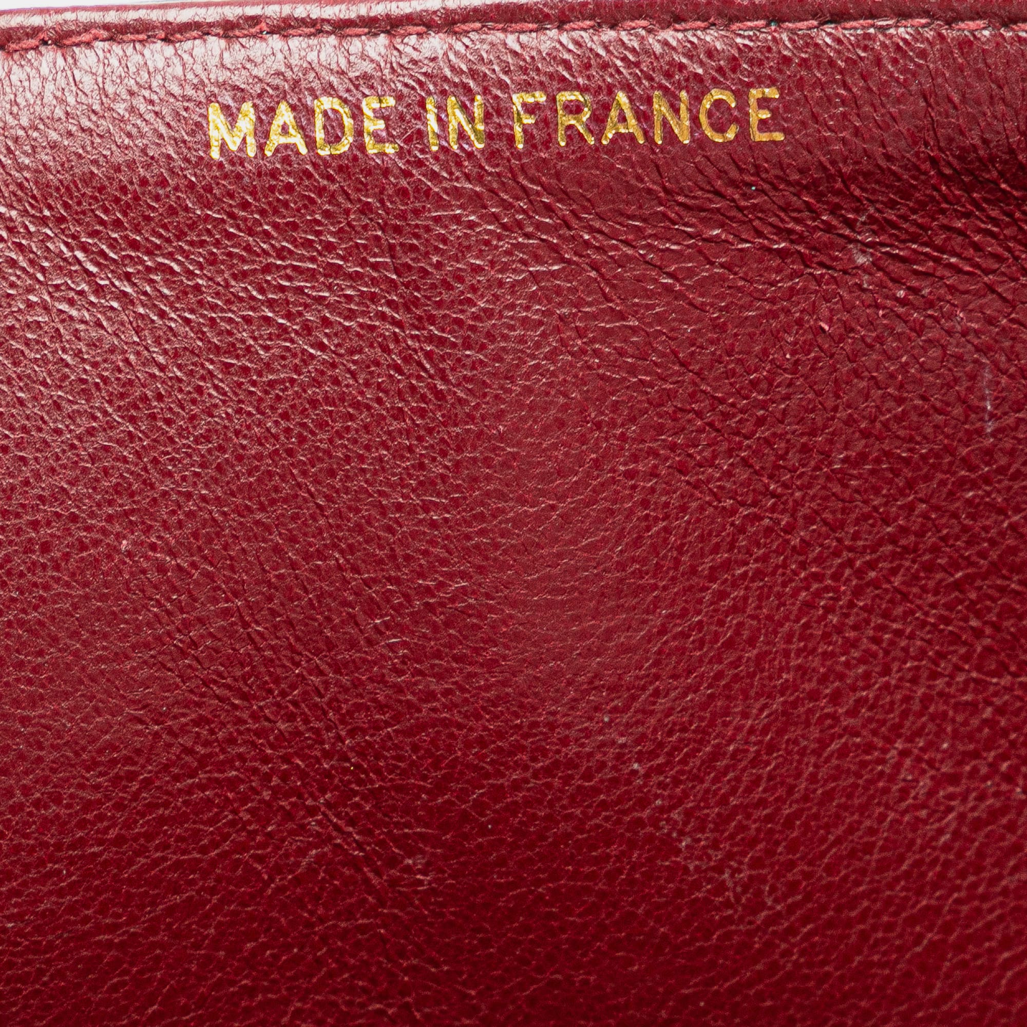 Chanel Brown Medium Classic Lambskin Double Flap 