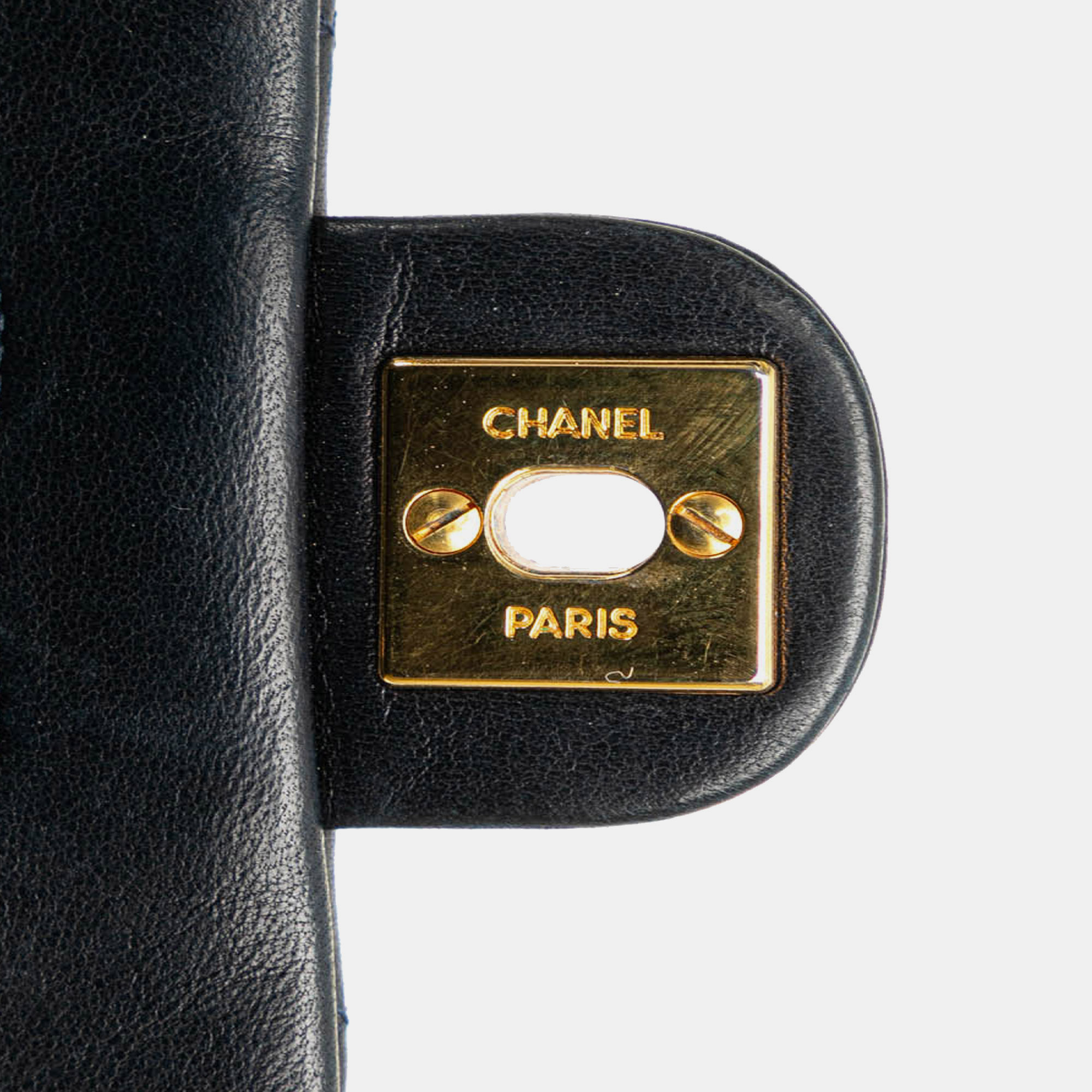 Chanel Black Mini Classic Lambskin Single Flap Bag 