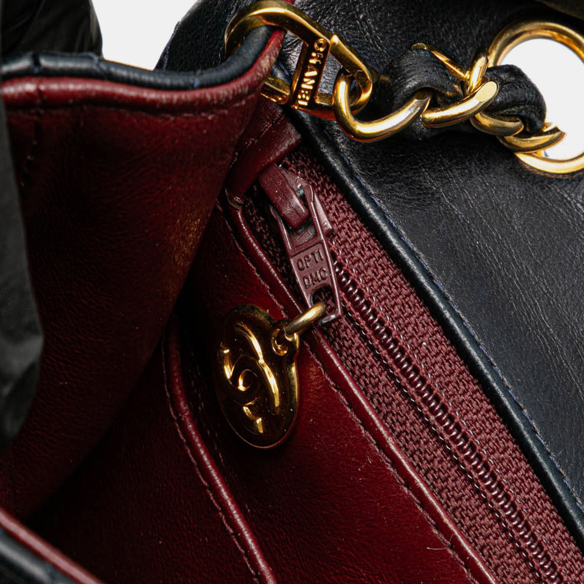 Chanel Black Mini Classic Lambskin Single Flap Bag 