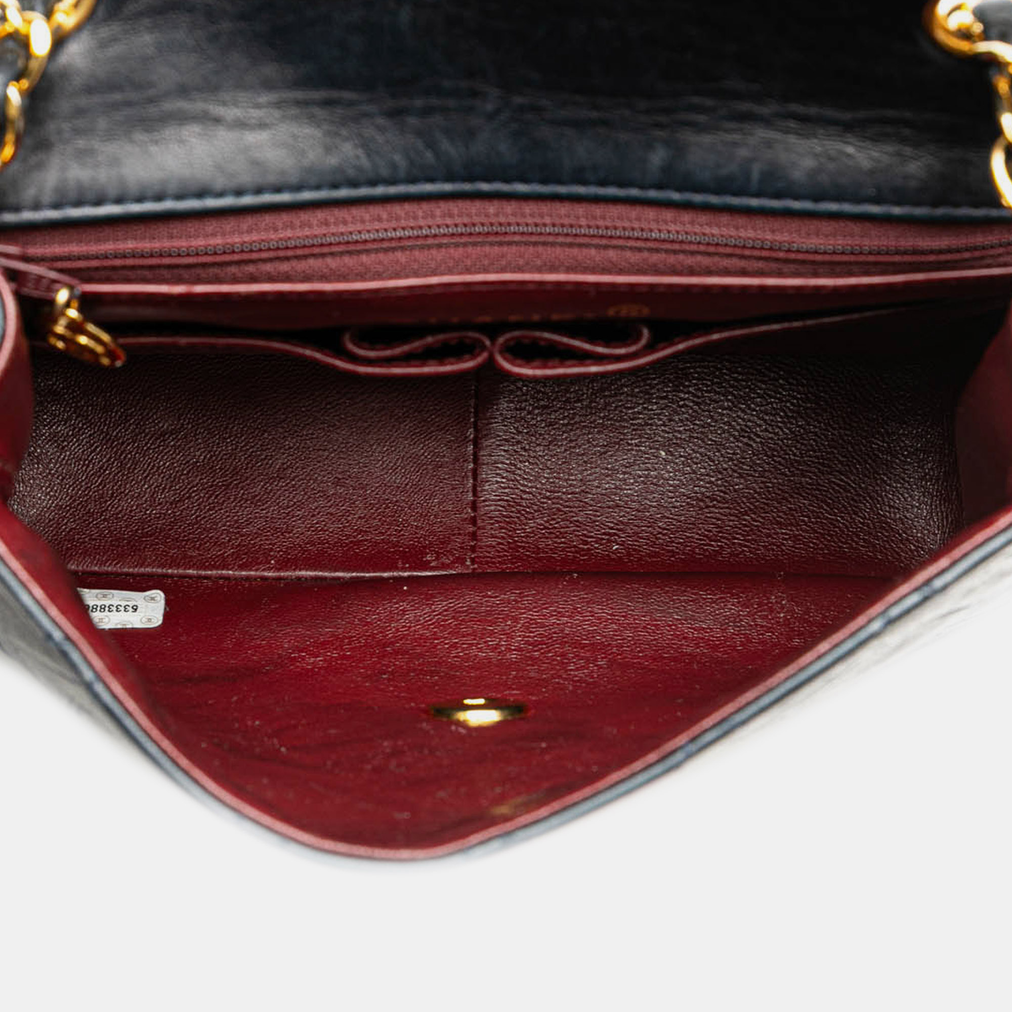 Chanel Black Mini Classic Lambskin Single Flap Bag 