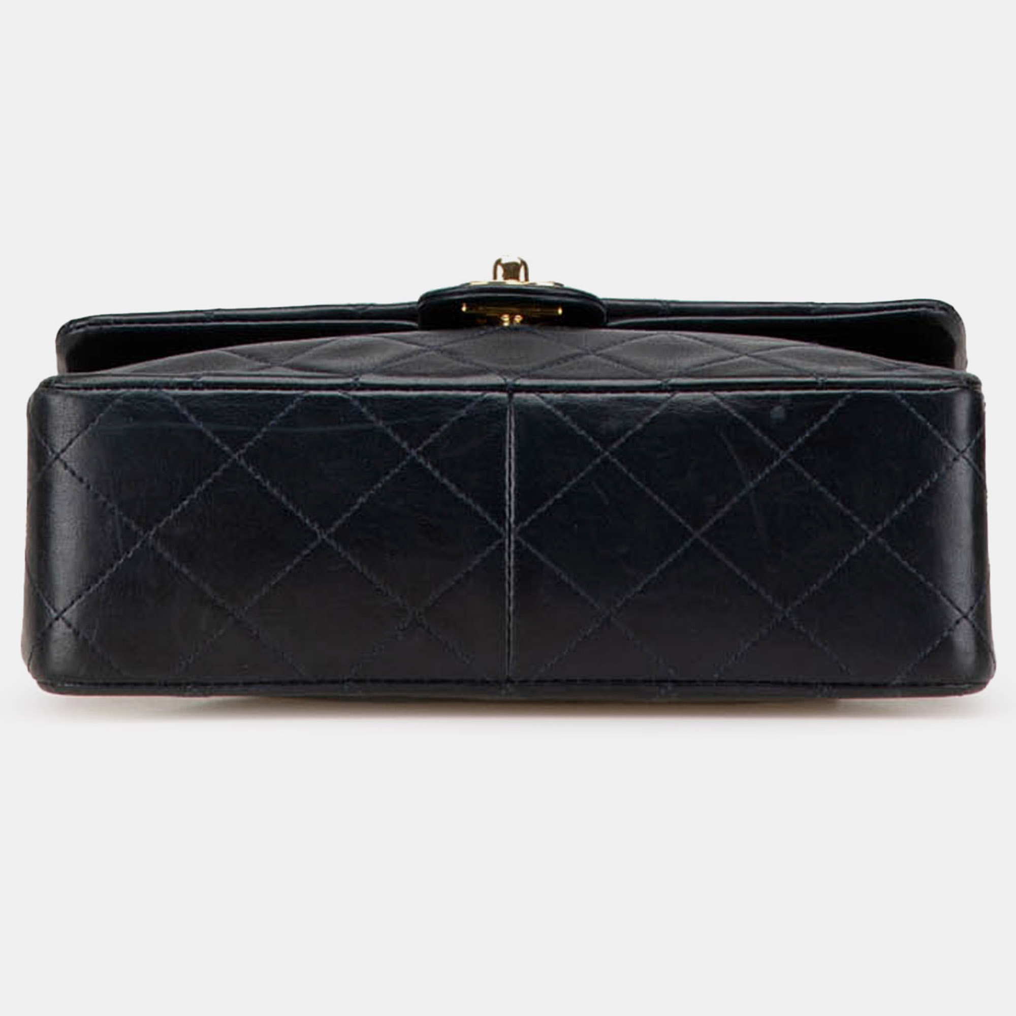 Chanel Black Mini Classic Lambskin Single Flap Bag 