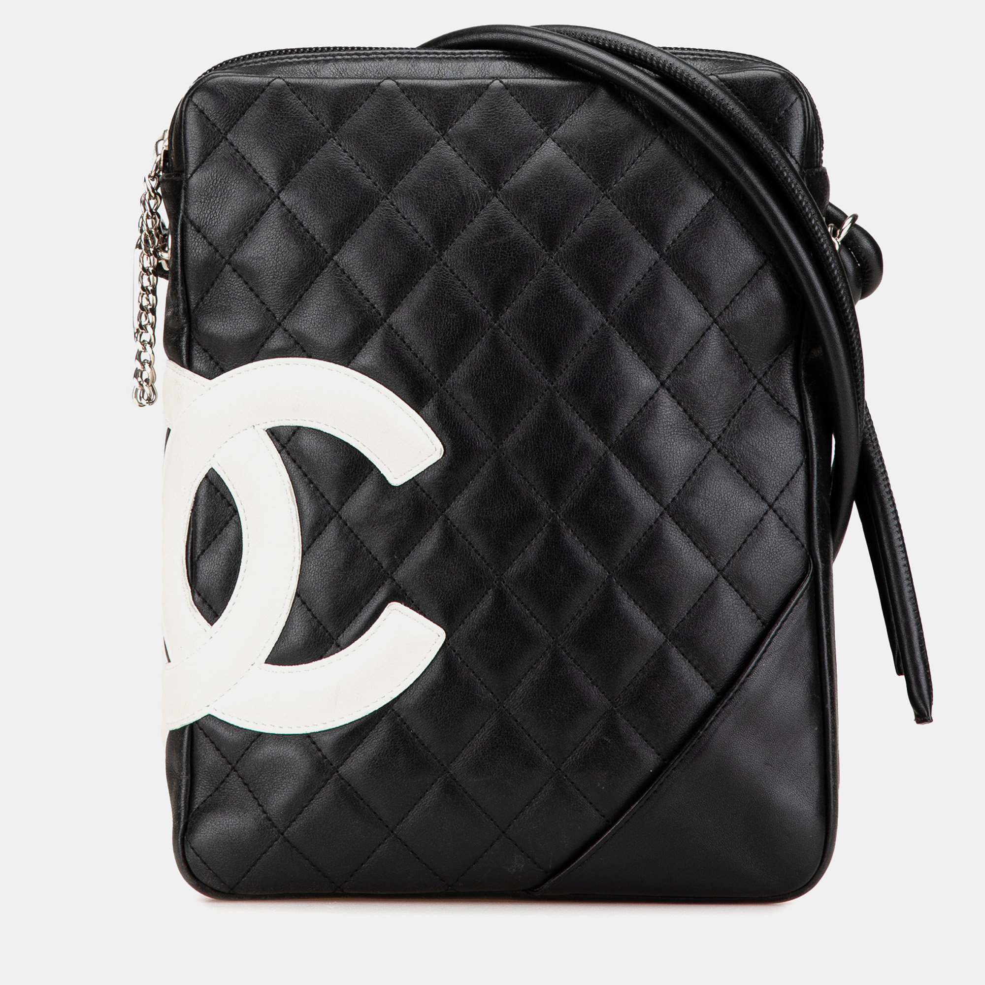 

Chanel Black Lambskin Cambon Ligne Crossbody