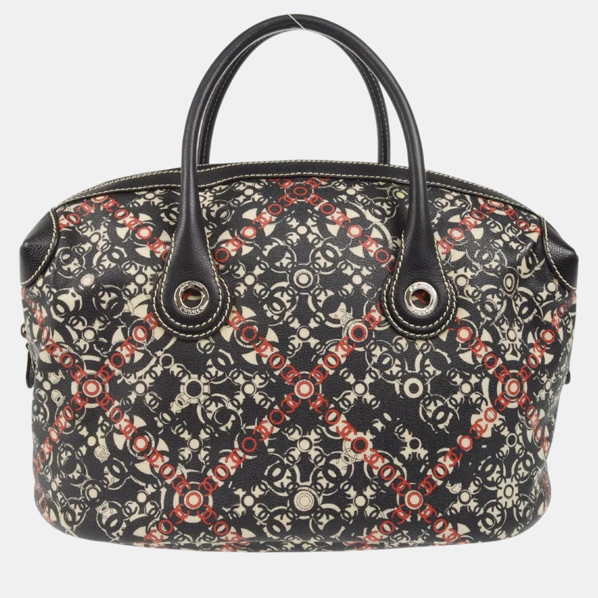 

Chanel Multicolor Leather Travel Bag
