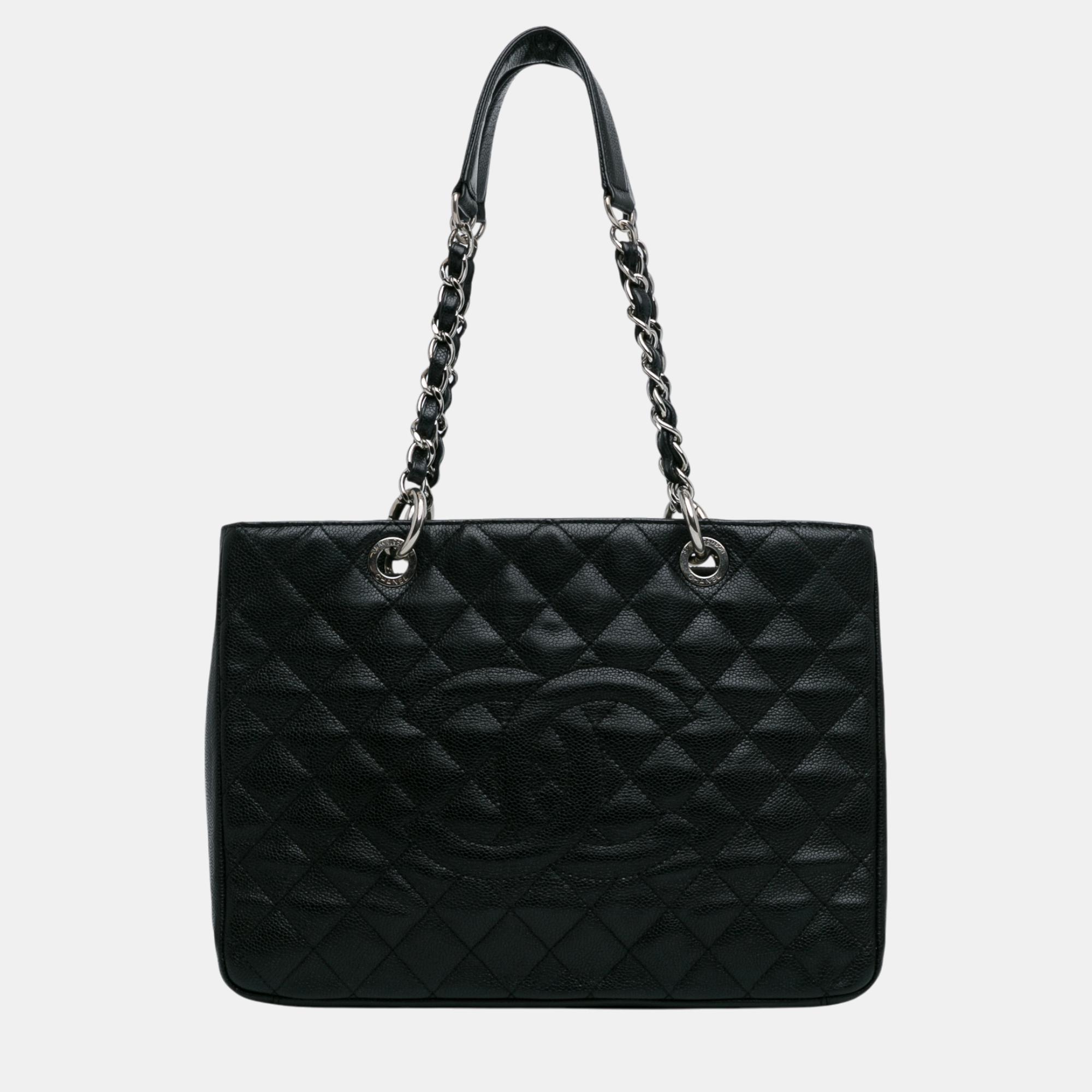 

Chanel Black Caviar Grand Shopping Tote