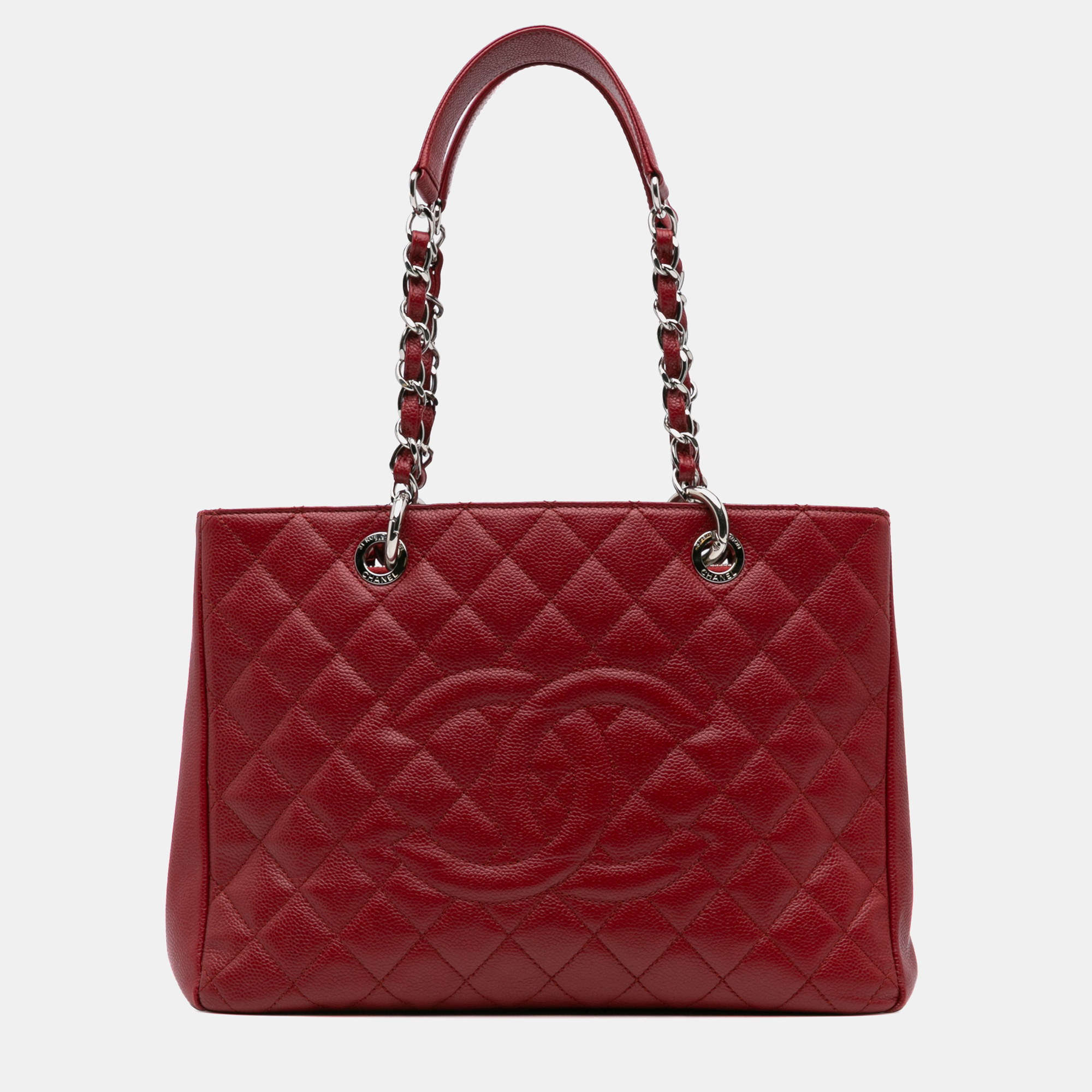 

Chanel Red Caviar Grand Shopping Tote