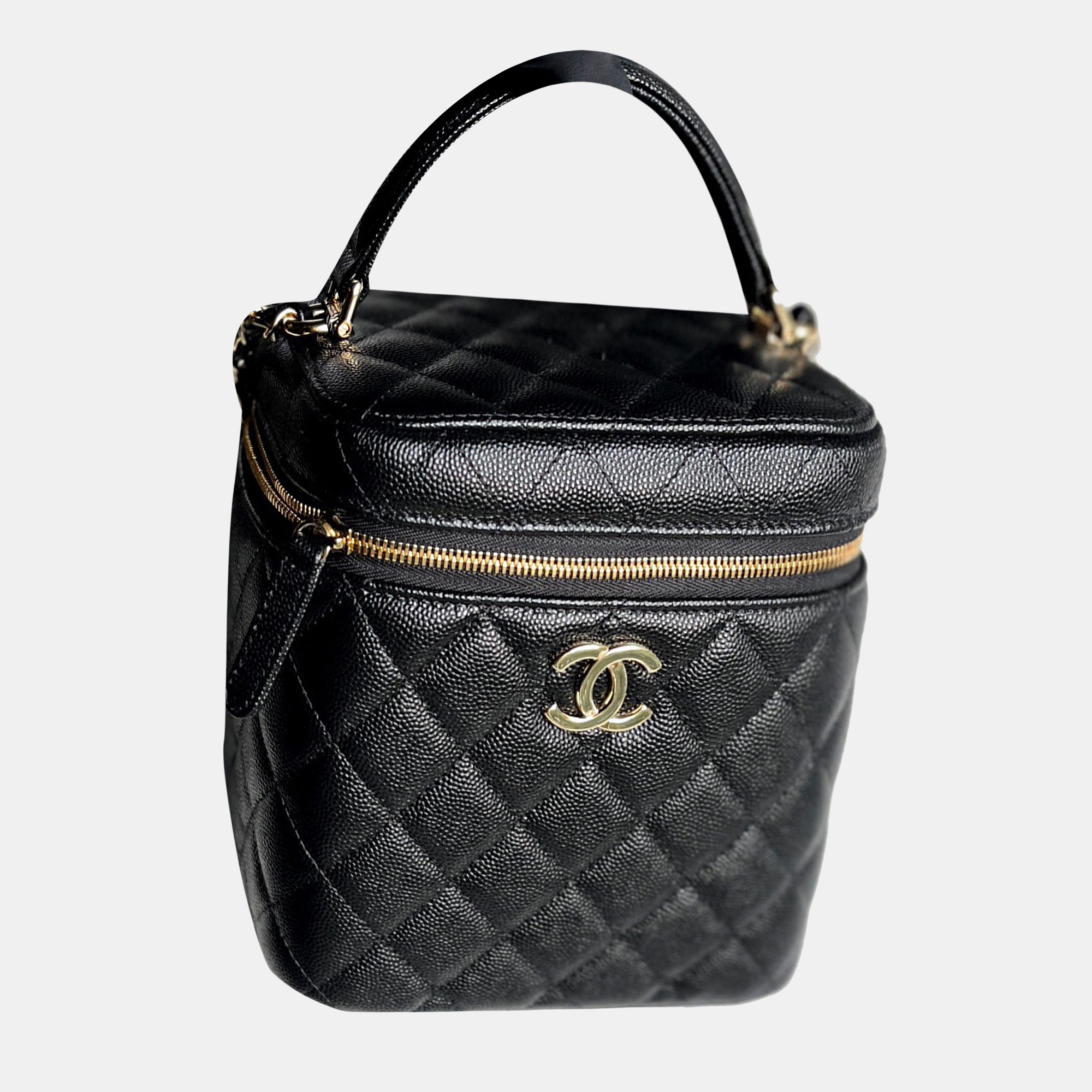 

Chanel Black Vanity Case Shoulder Bag