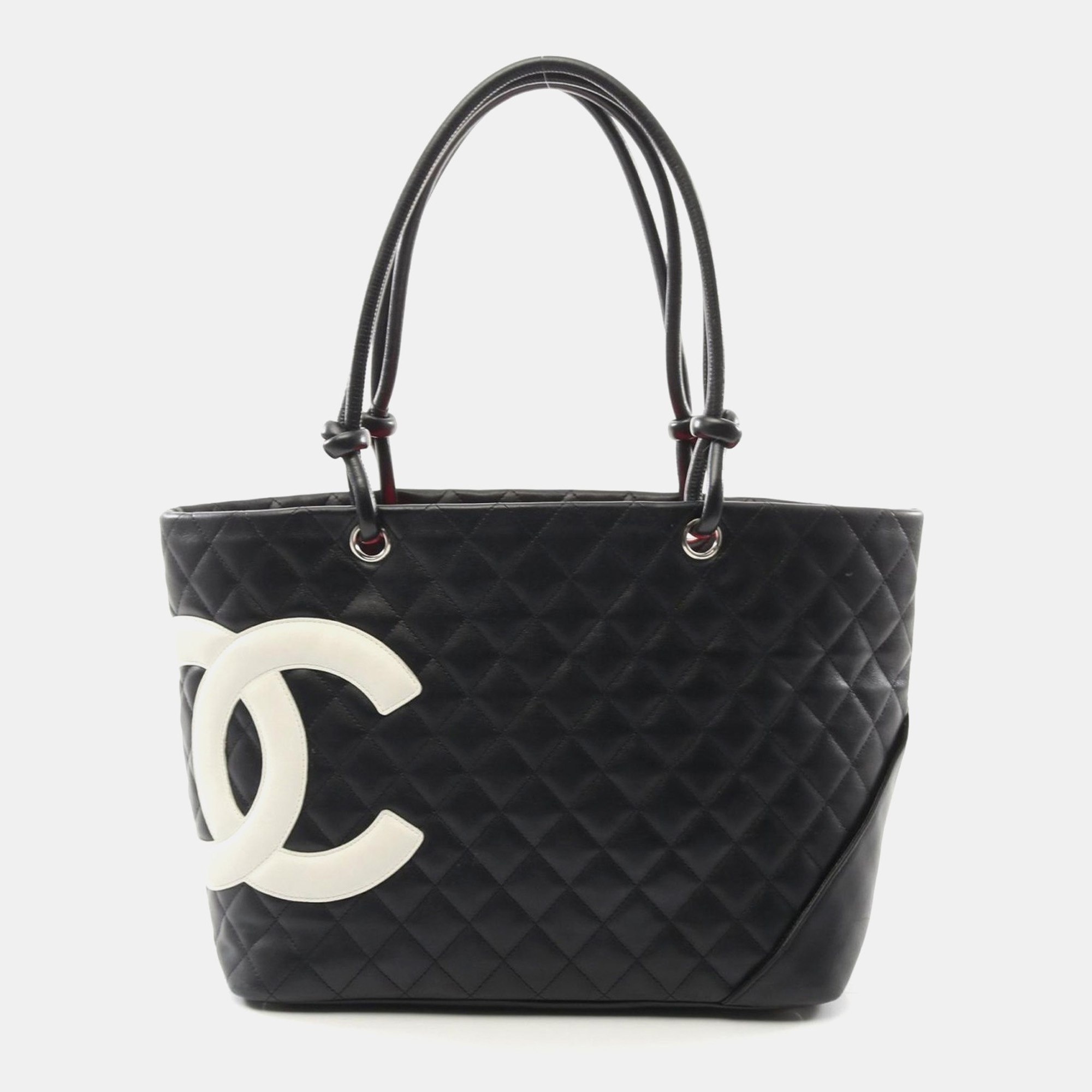

Chanel Black Leather Cambon Ligne Shoulder Bag