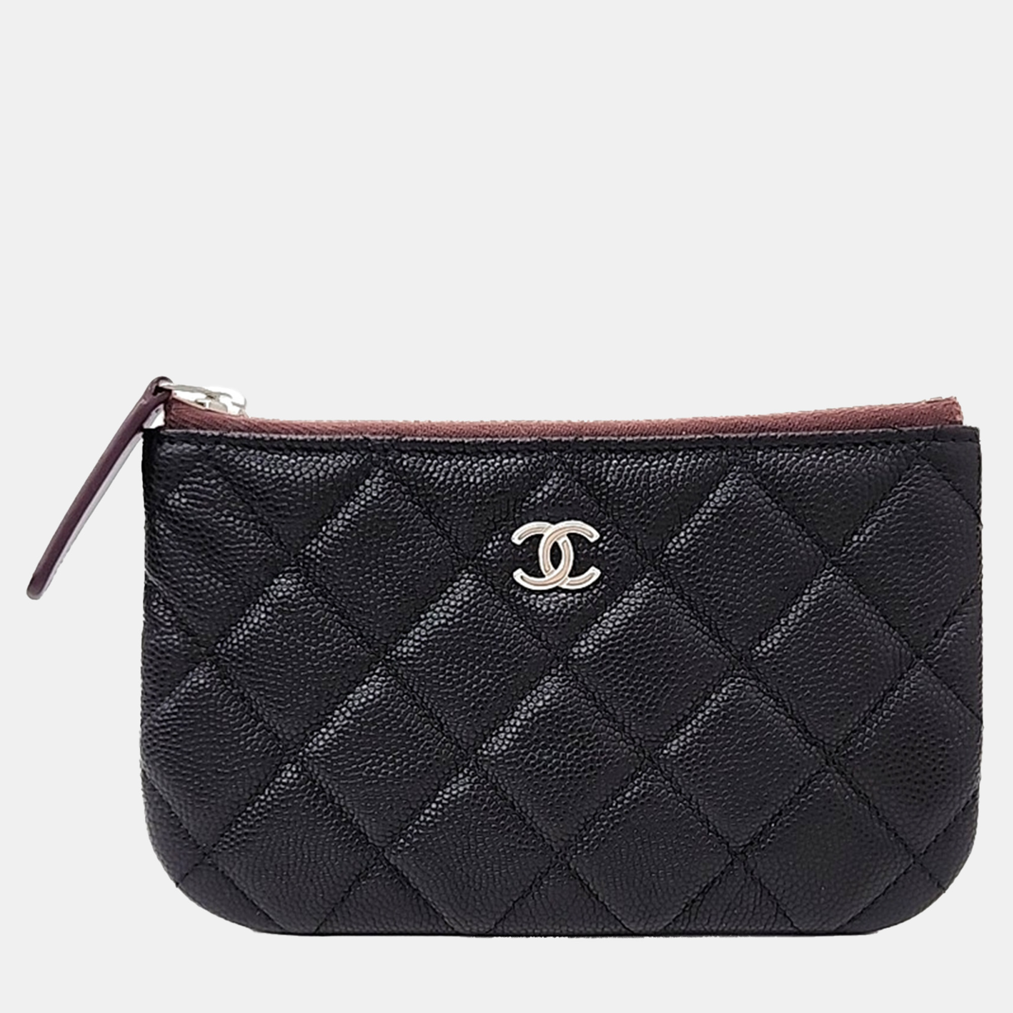 

Chanel Black Caviar Leather Mini Pouch
