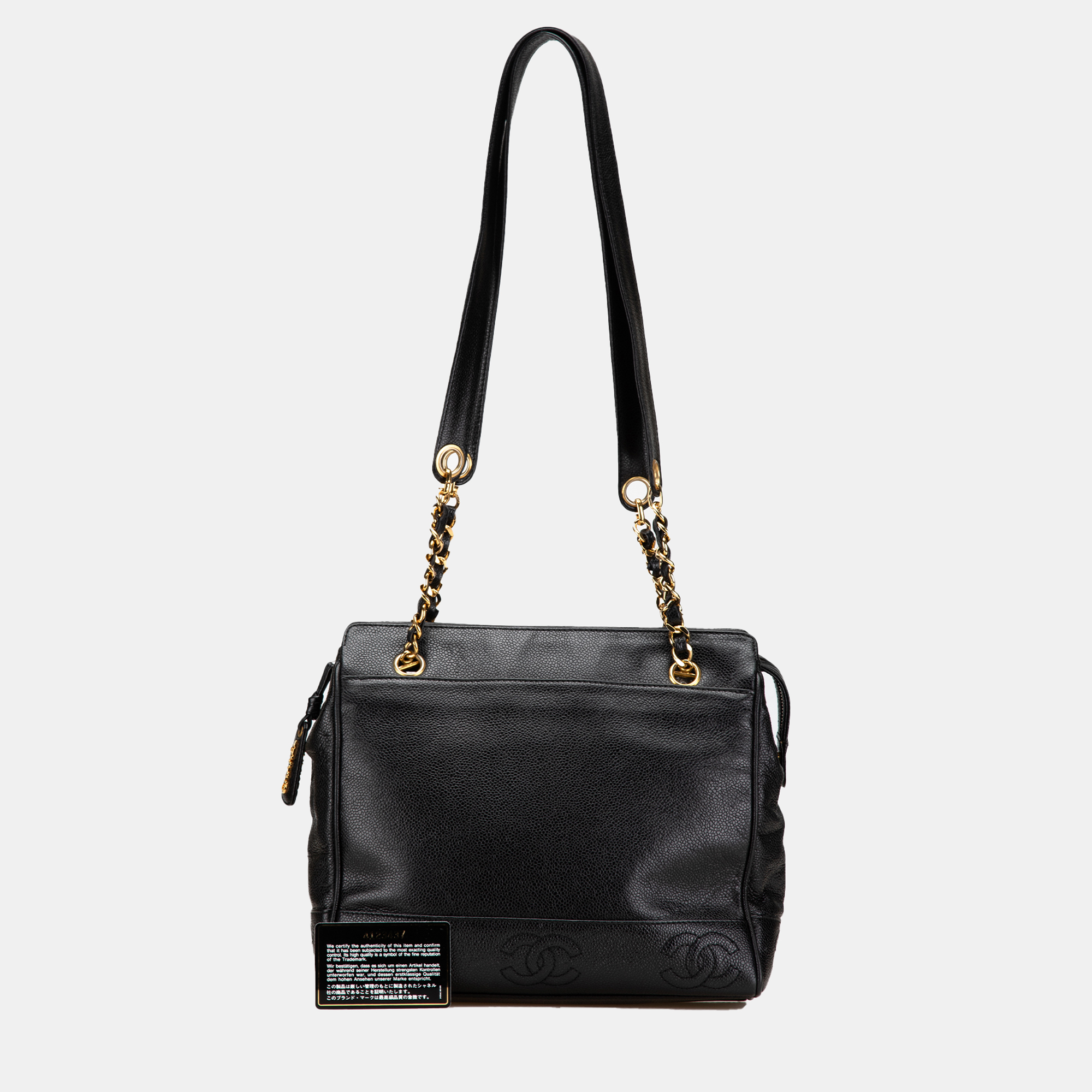 

Chanel Black Triple CC Caviar Shoulder Bag