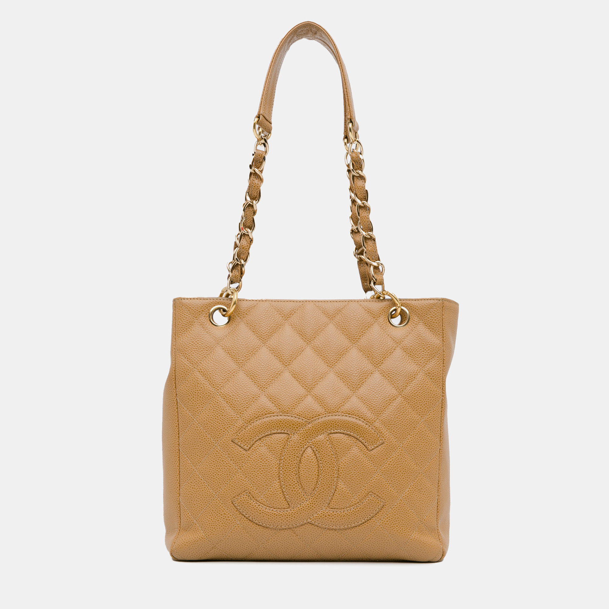 

Chanel Brown Caviar Petite Shopping Tote