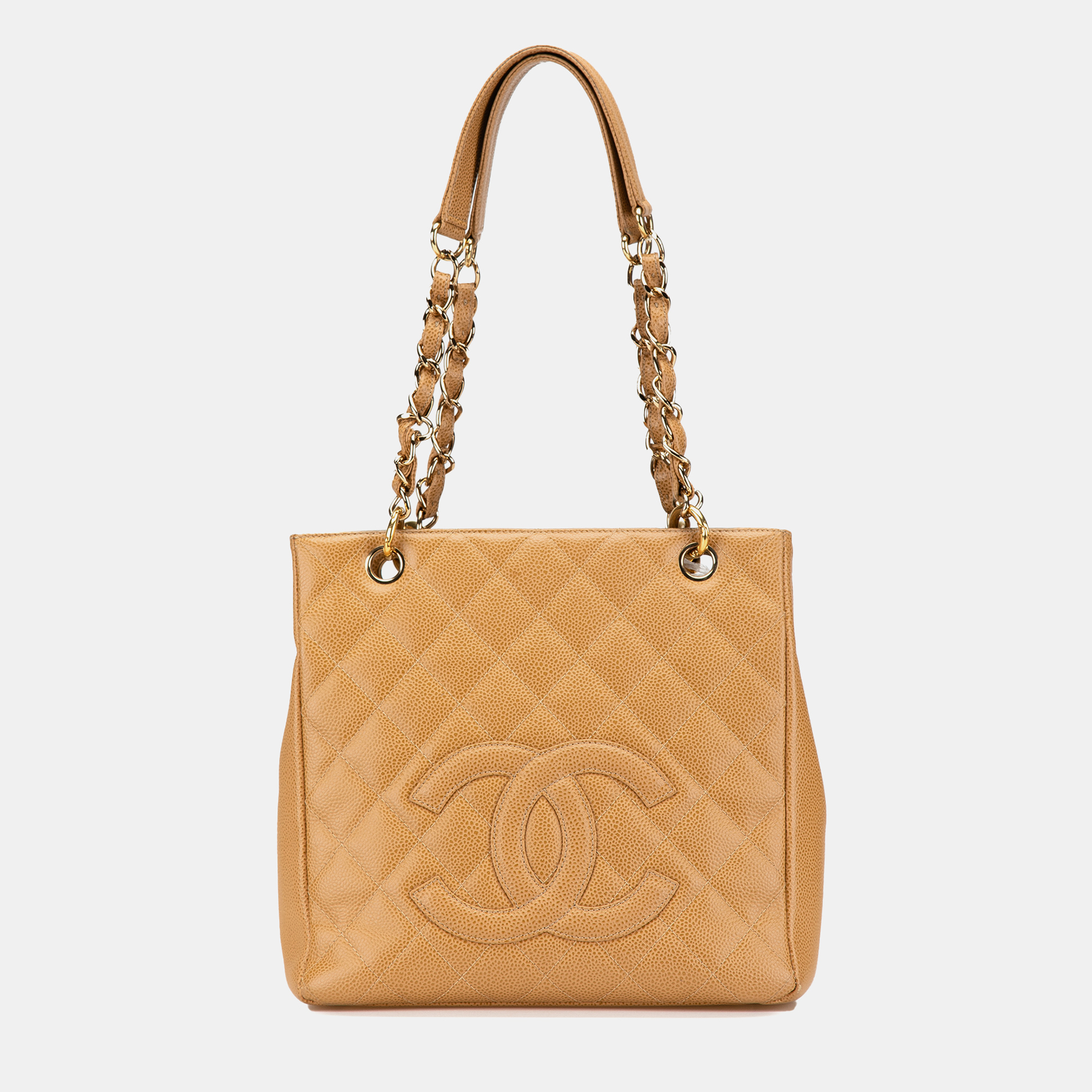 

Chanel Brown Caviar Petite Shopping Tote