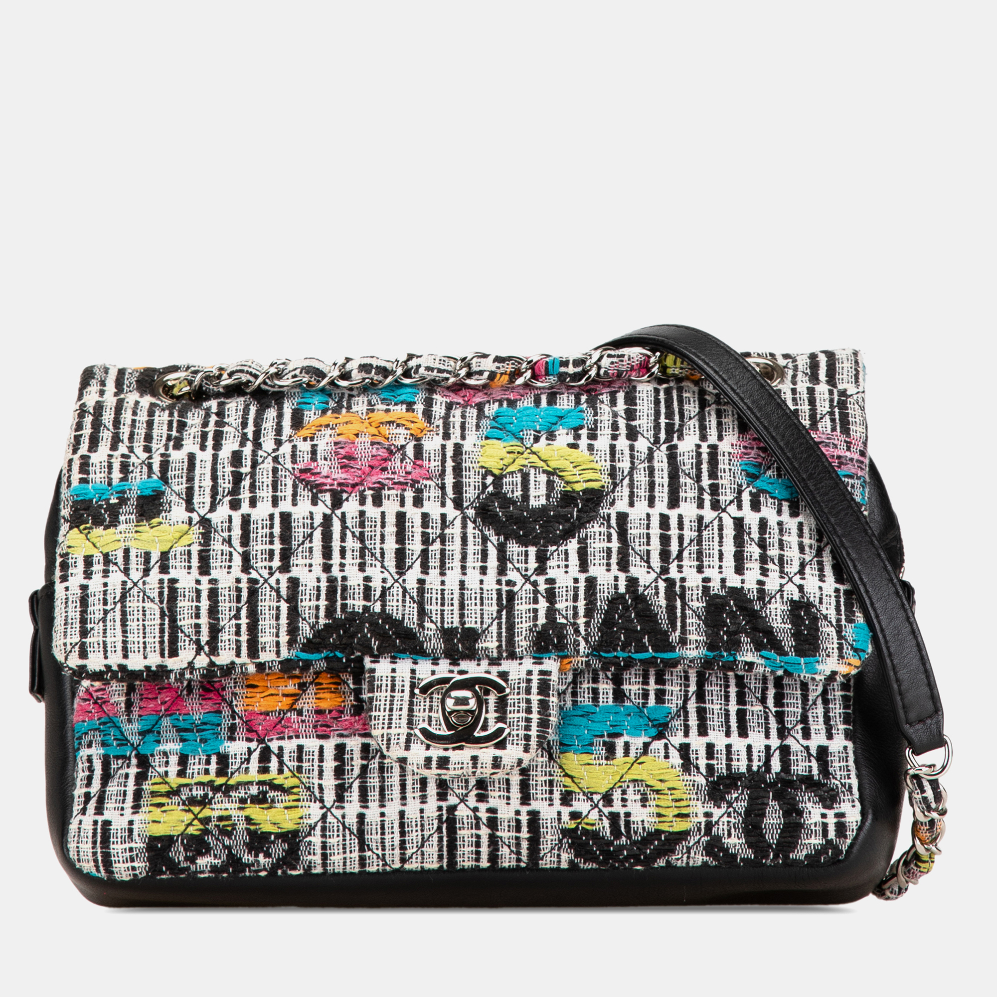 

Chanel Multicolor Tweed Easy Fantasy Flap Bag