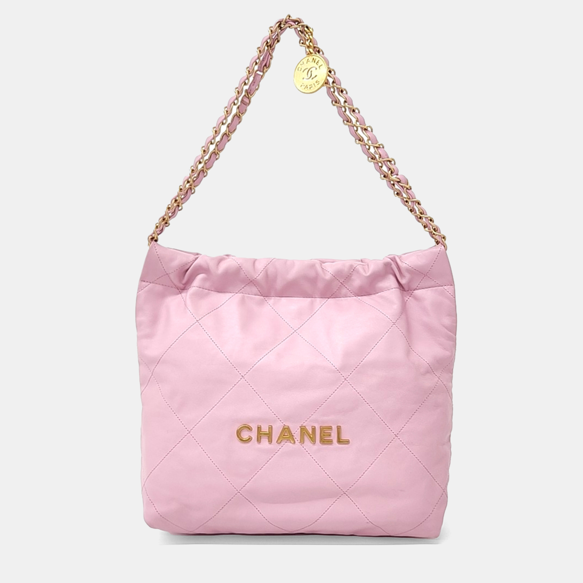 

Chanel Pink Leather 22 bag