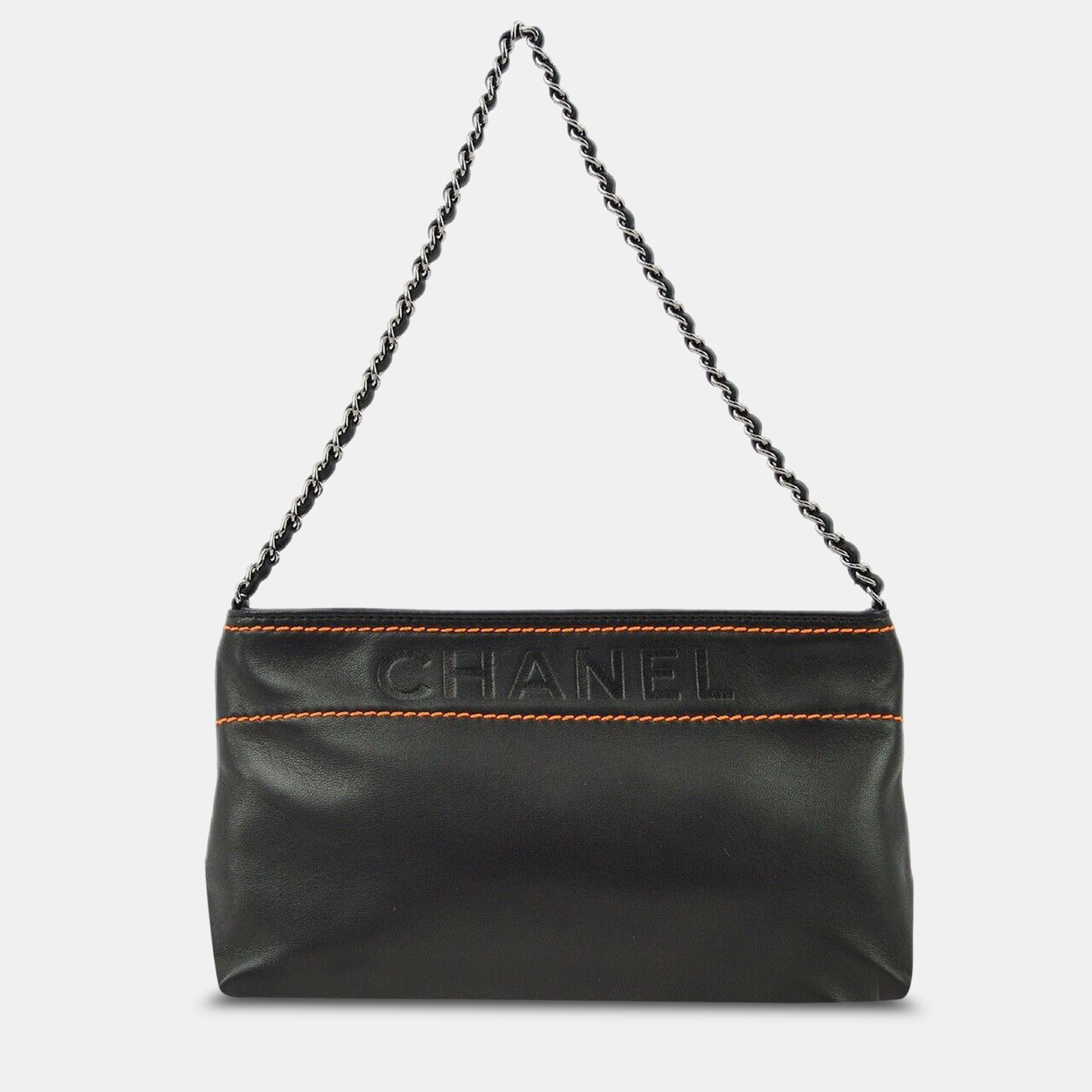 

Chanel Black Lambskin Handbag
