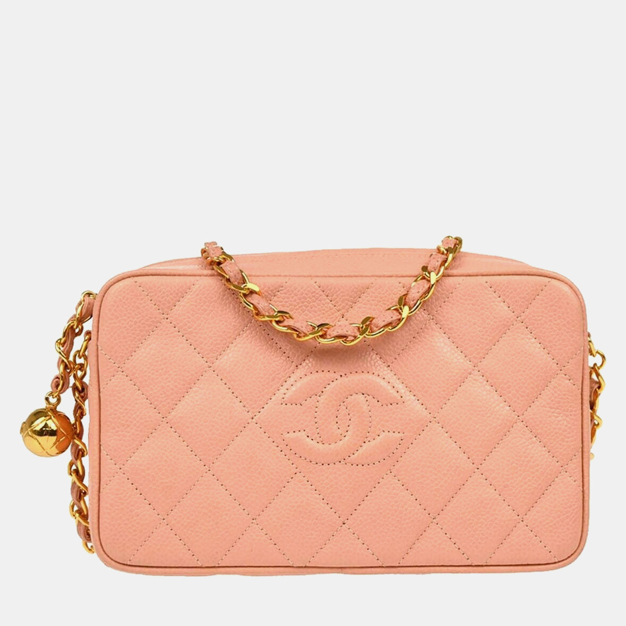 

Chanel Pink Calfskin Camera Bag