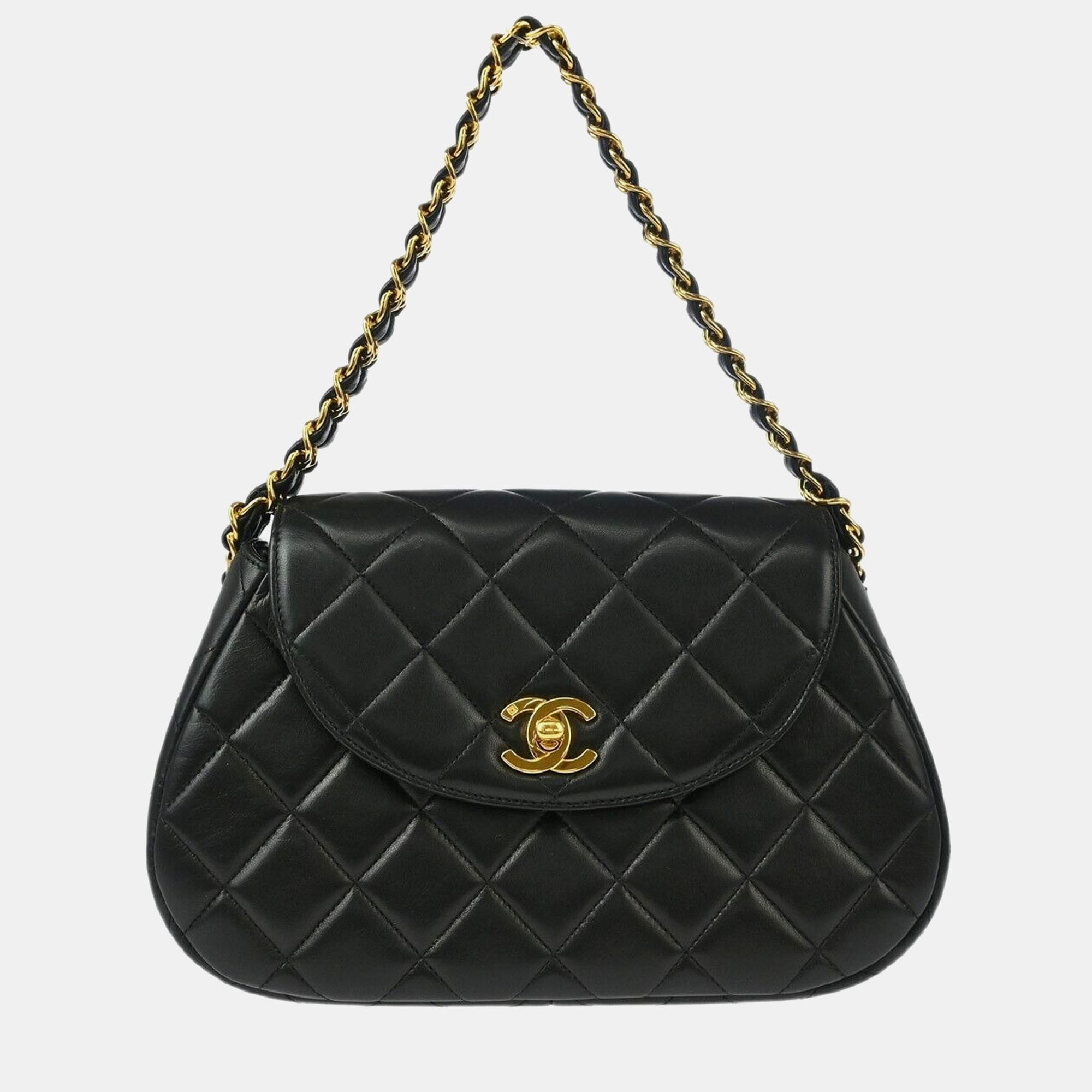 

Chanel Black Lambskin Handbag