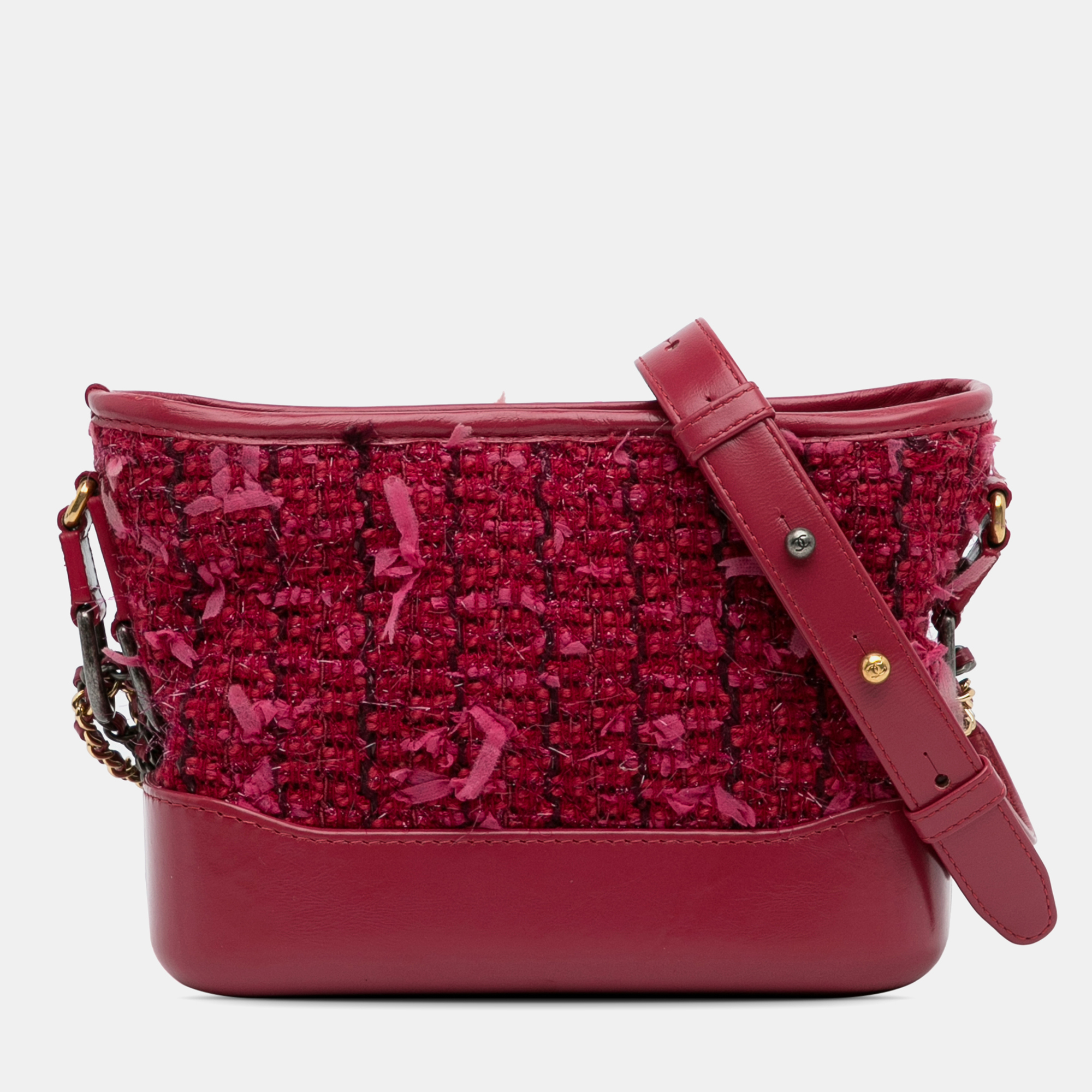 

Chanel Red Small Tweed Gabrielle Crossbody