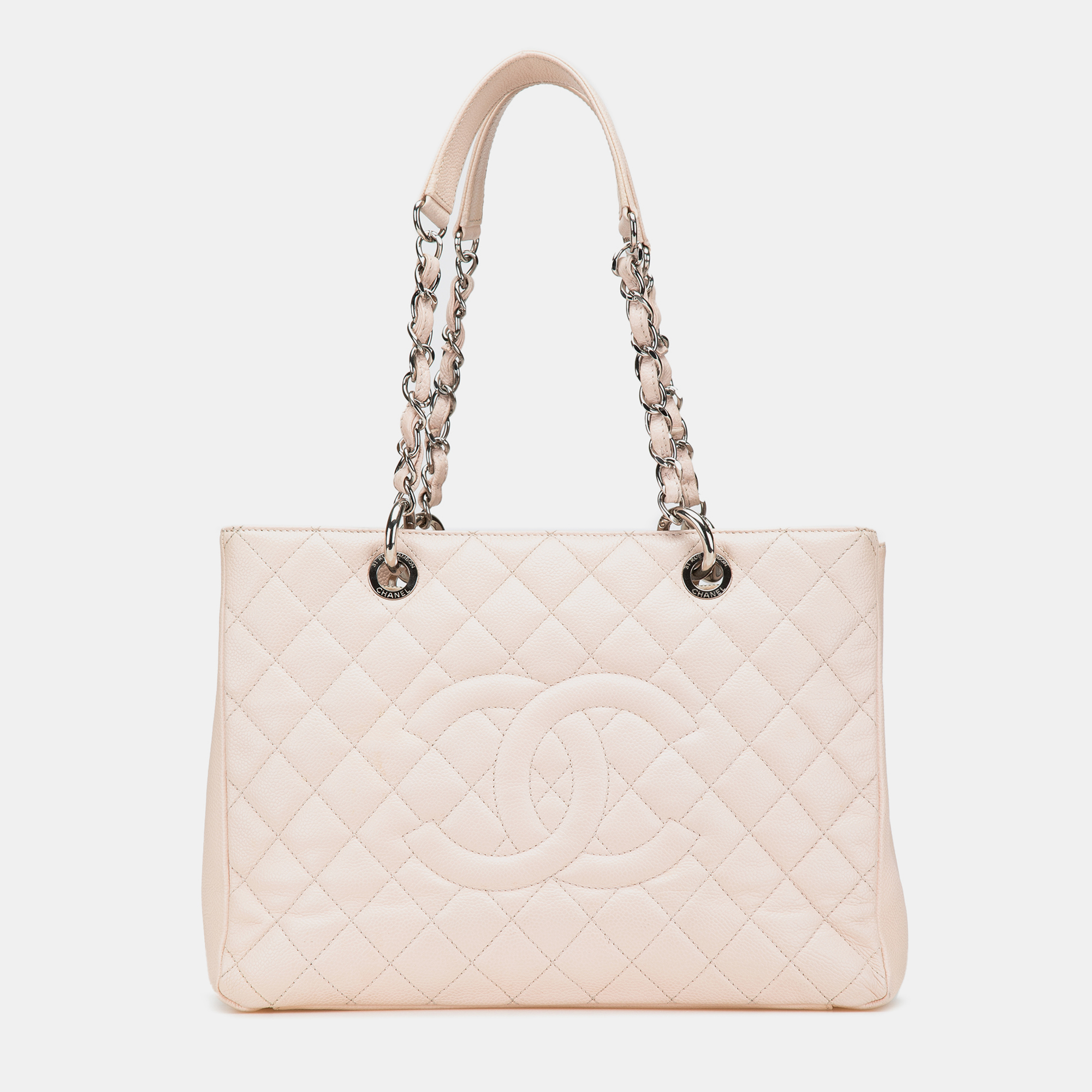

Chanel Beige Caviar Grand Shopping Tote