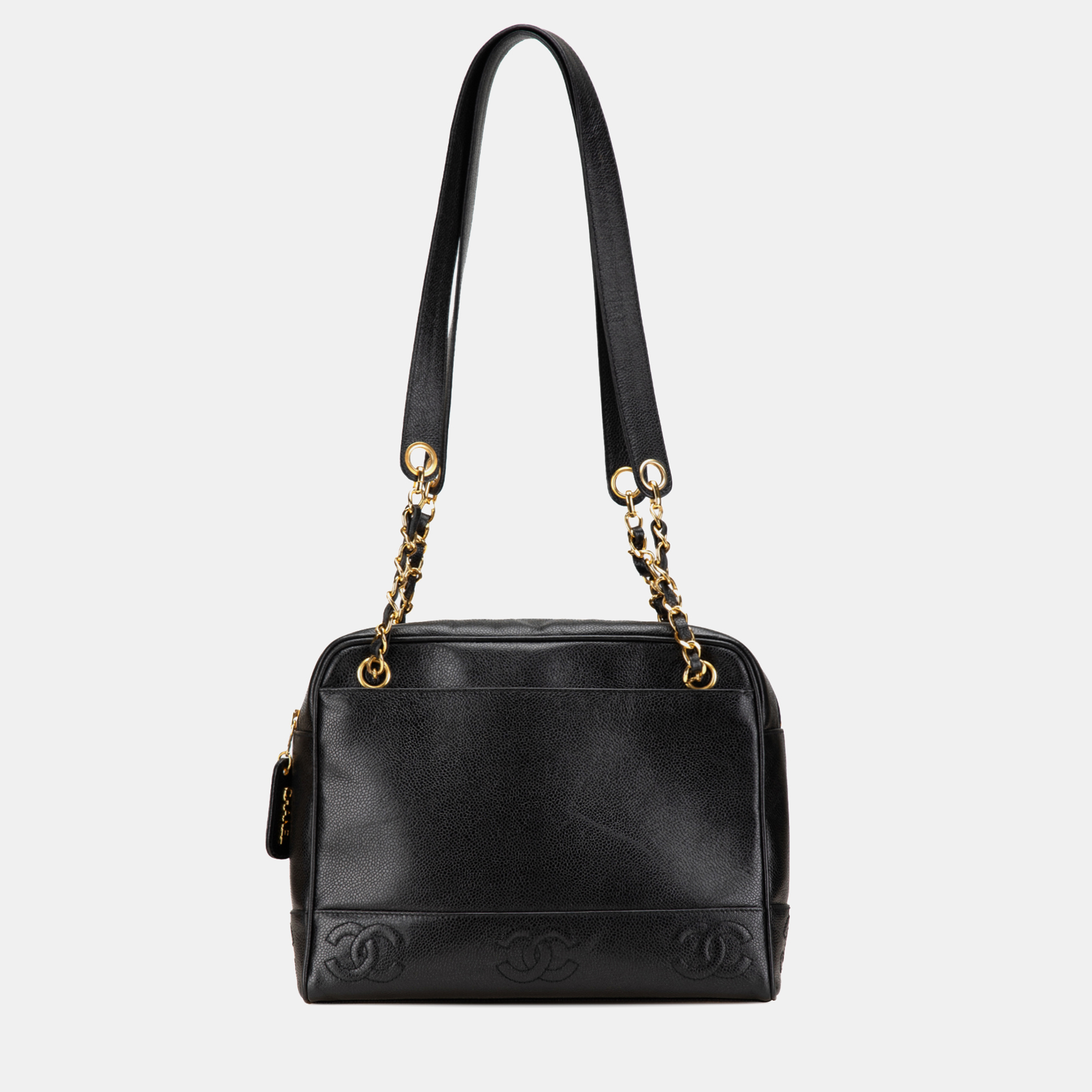 

Chanel Black Triple CC Caviar Shoulder Bag