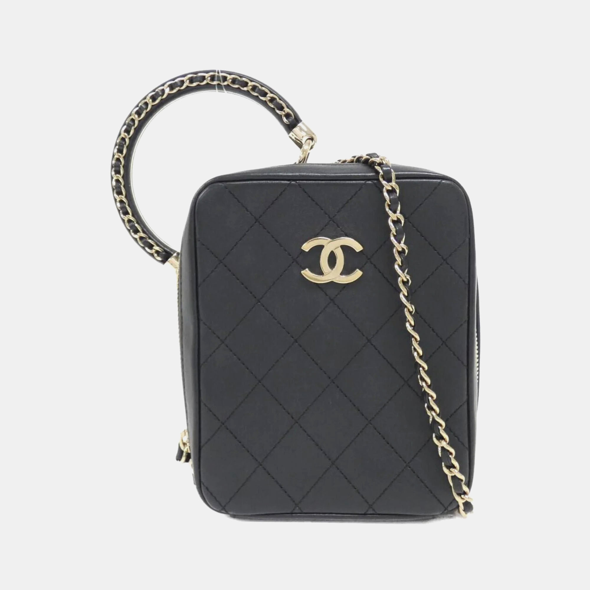 

Chanel Black Leather Bag