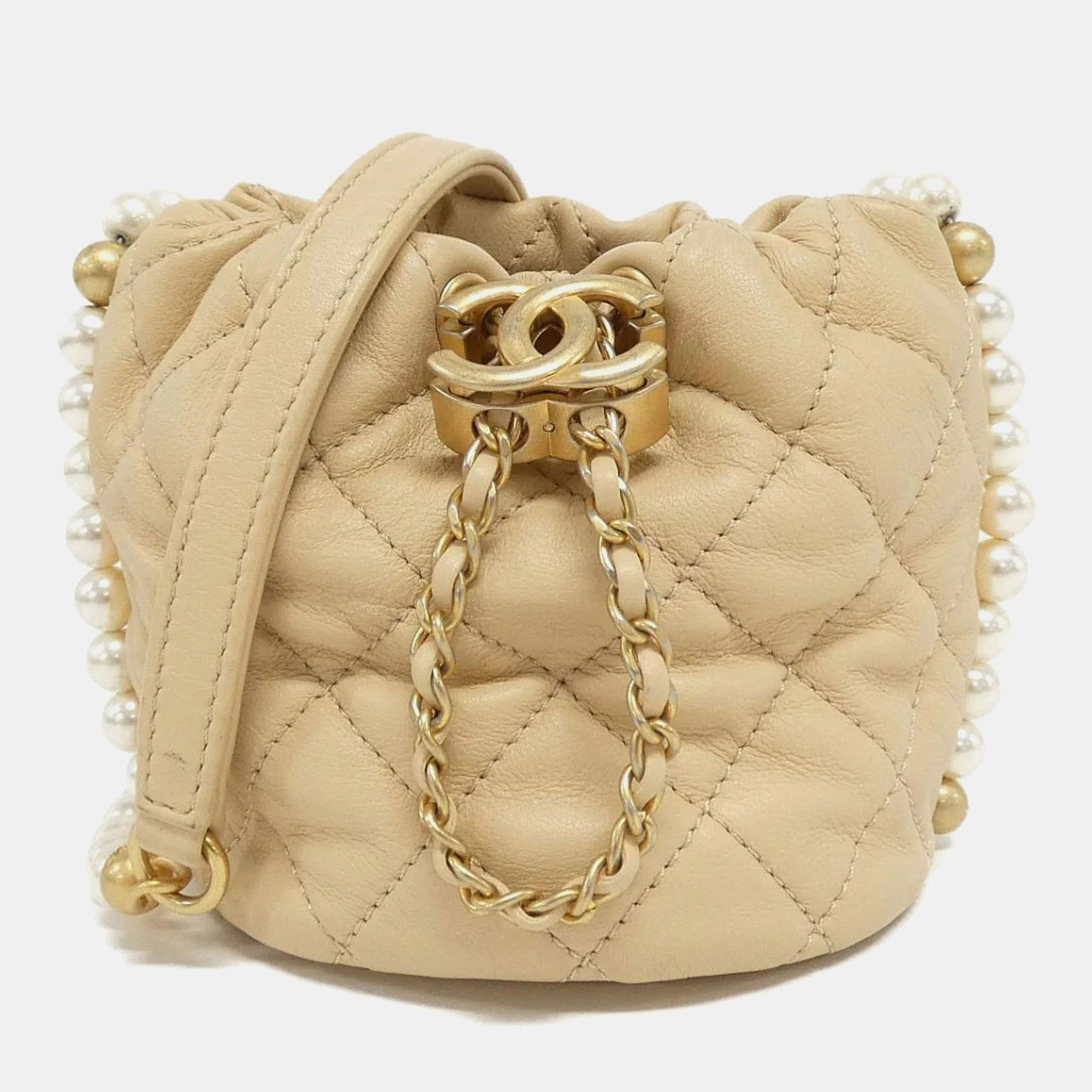 

Chanel Beige Shoulder Bag