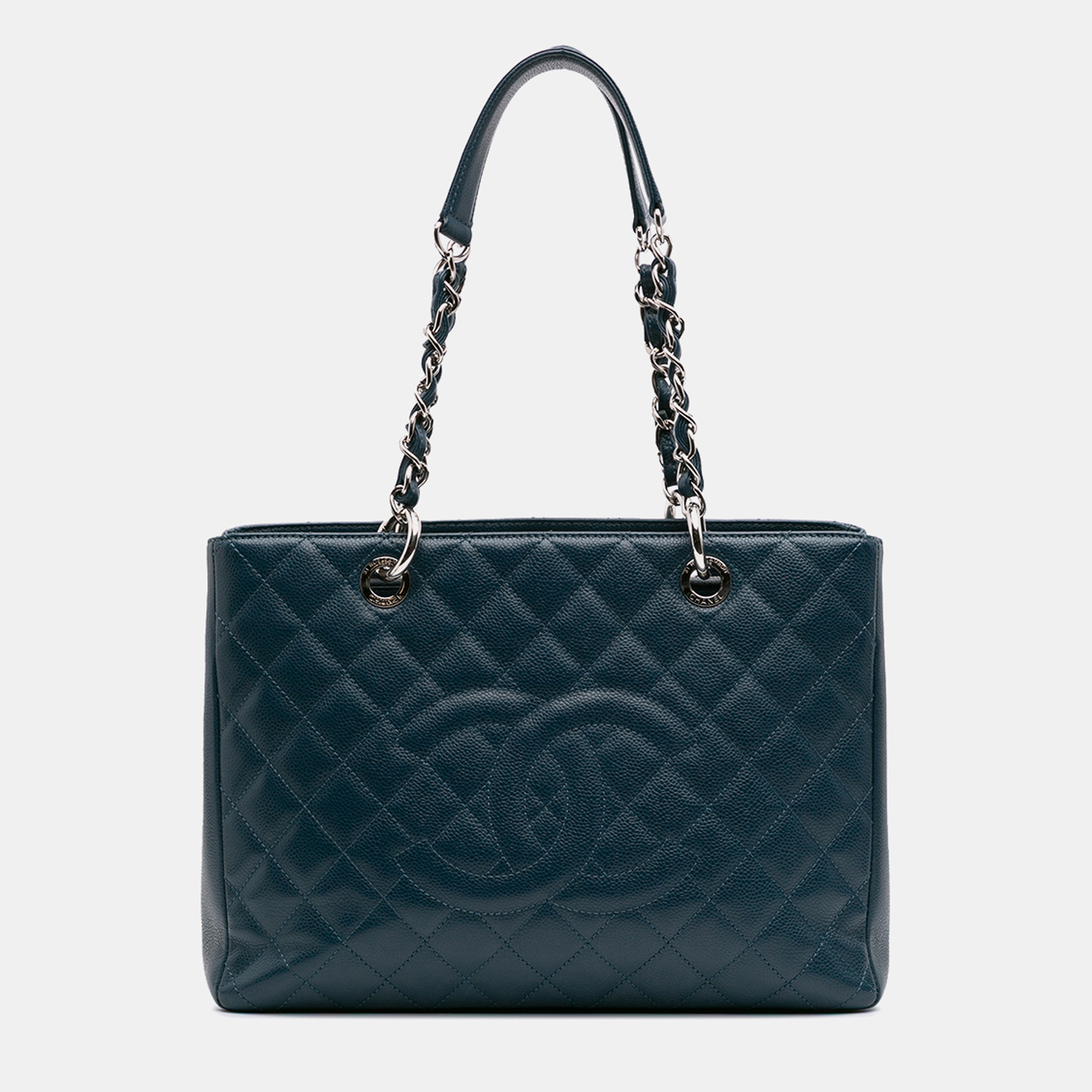

Chanel Blue Caviar Grand Shopping Tote