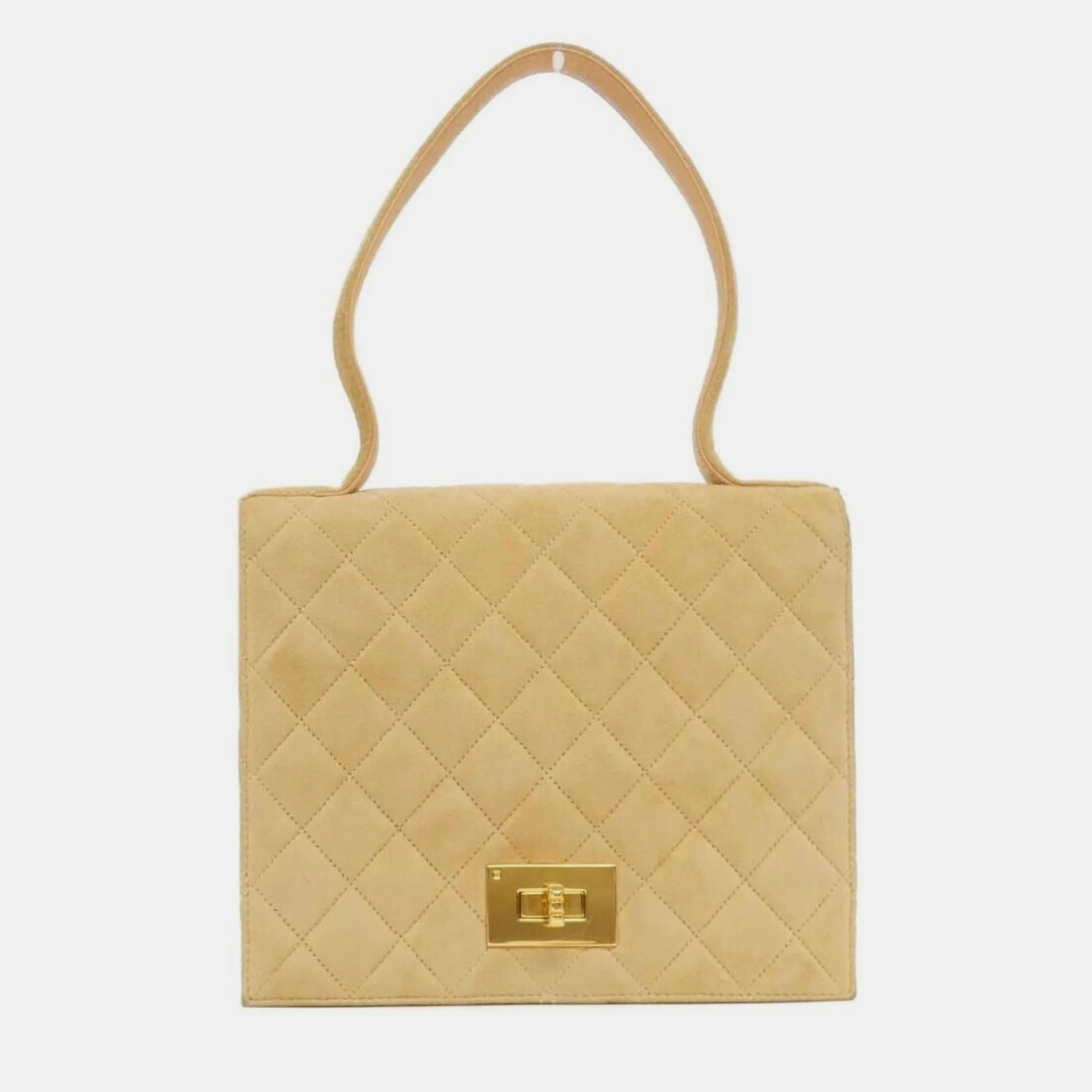 

Chanel Beige suede Handbag