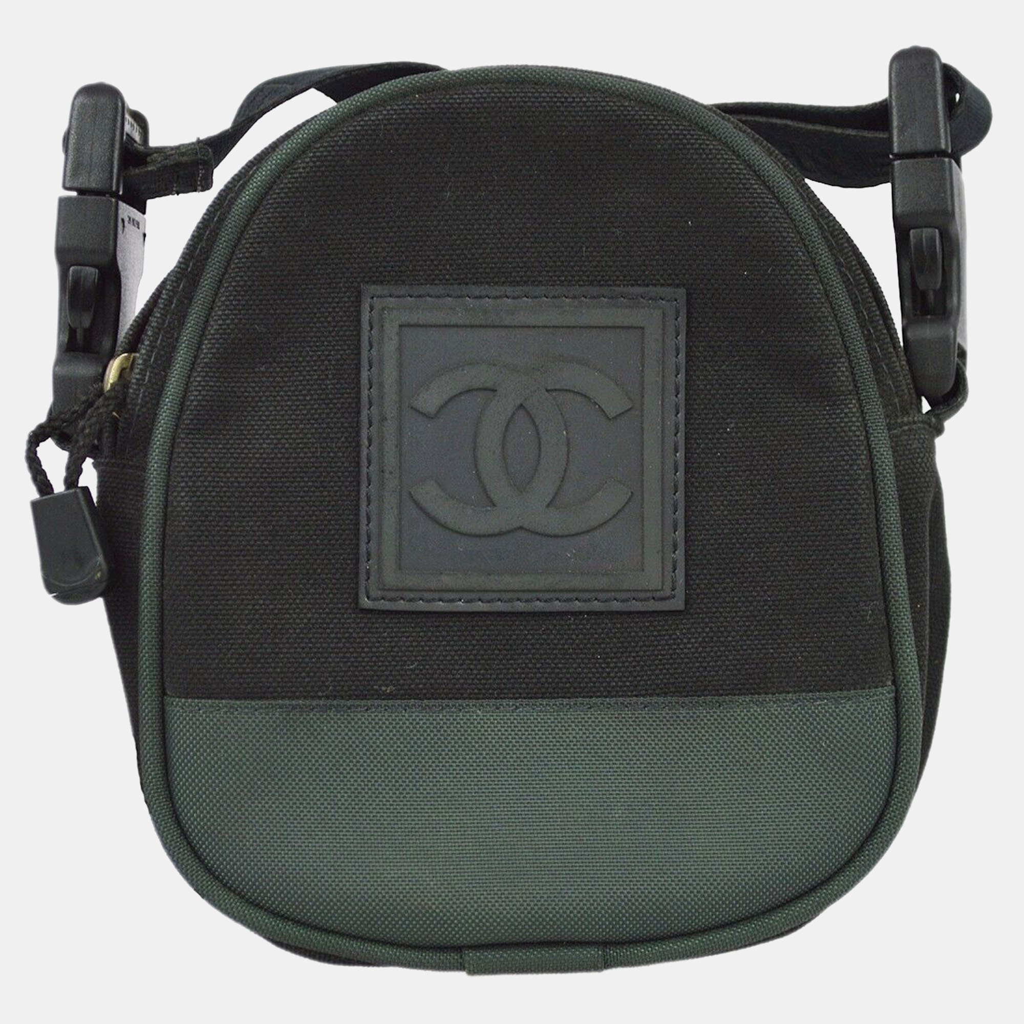 

Chanel Black Sport Line Crossbody Bag