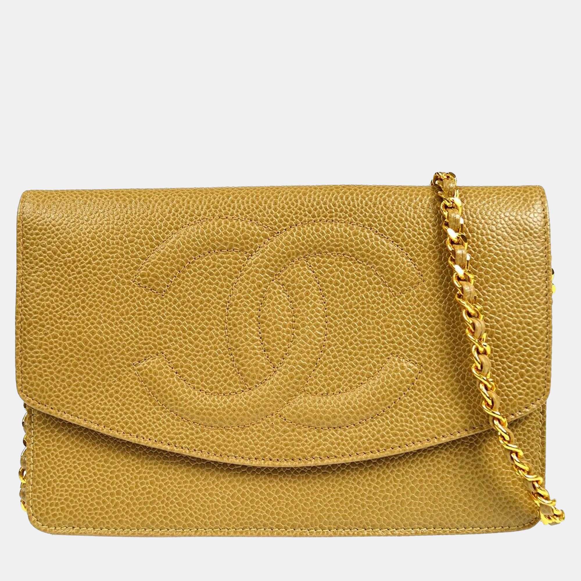 

Chanel Brown Calfskin Timeless Woc Wallet On Chain
