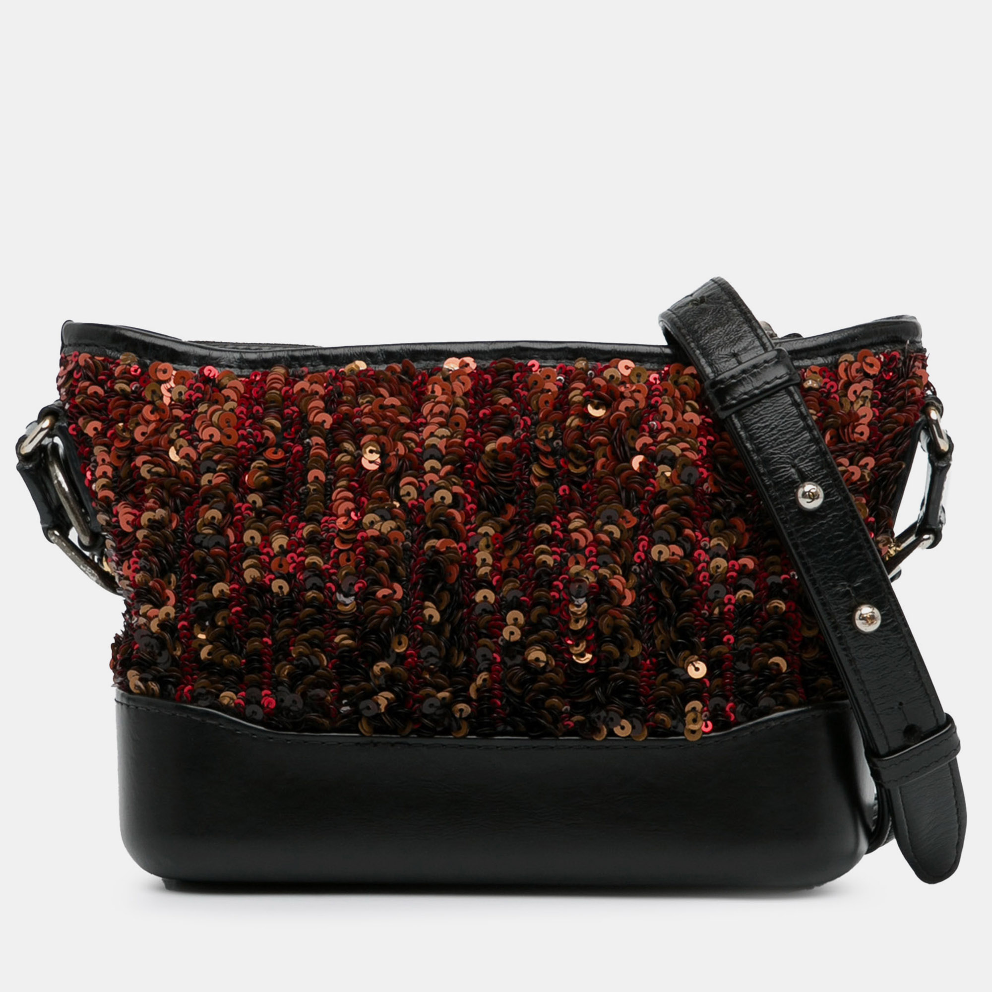 

Chanel Black/Brown Small Sequin Gabrielle Crossbody