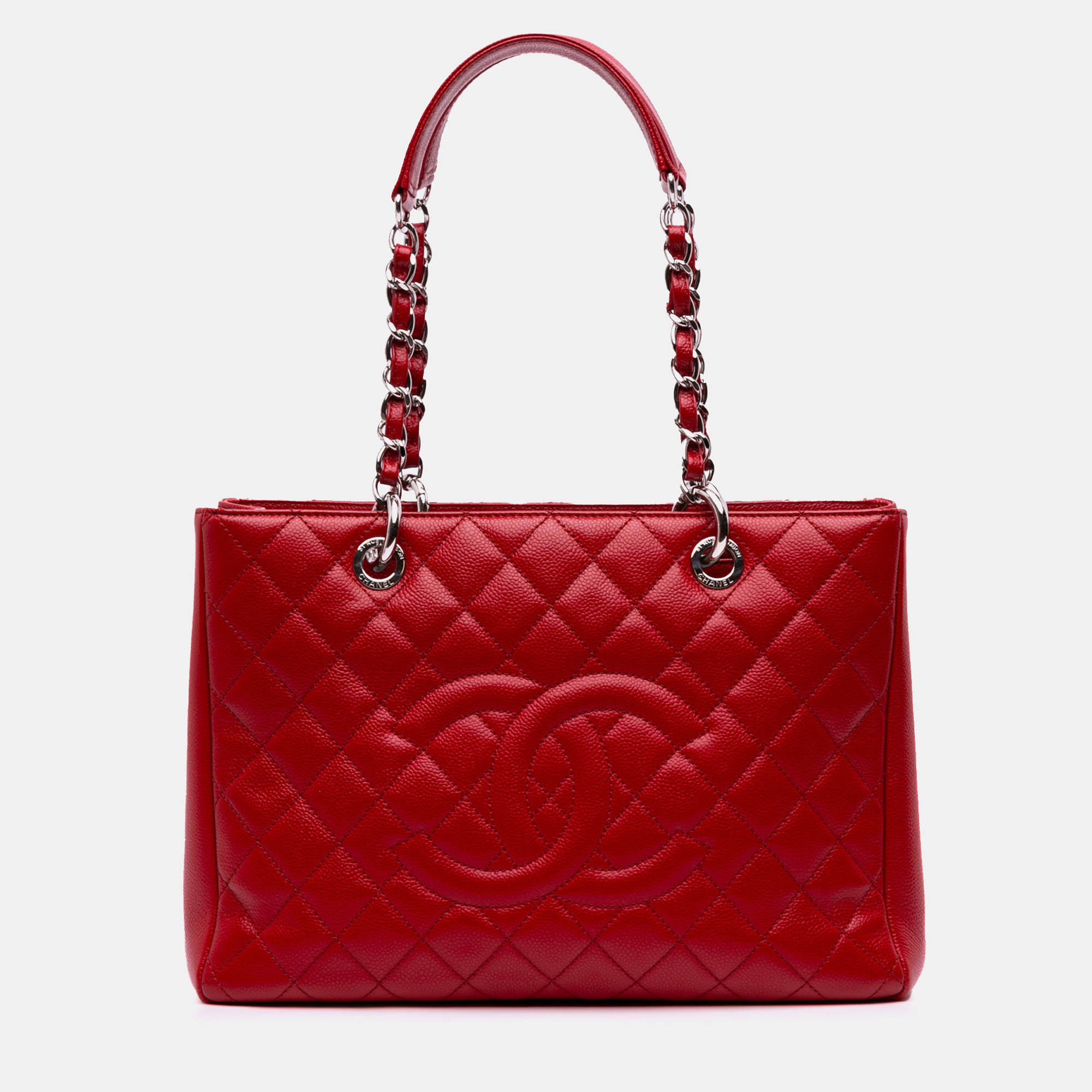 

Chanel Red Caviar Grand Shopping Tote