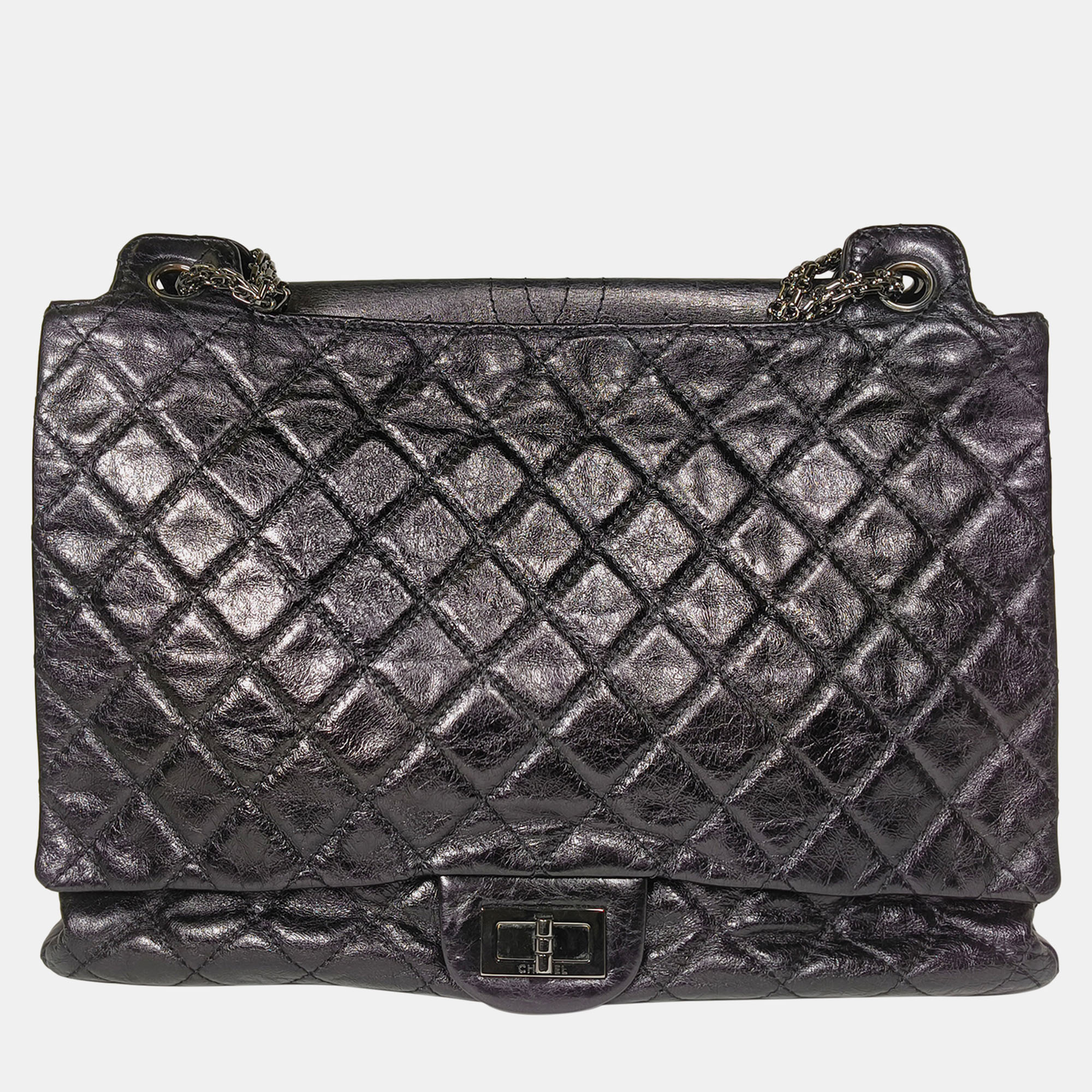 

Chanel Paris-Londres Reissue Black Accordion Flap Bag