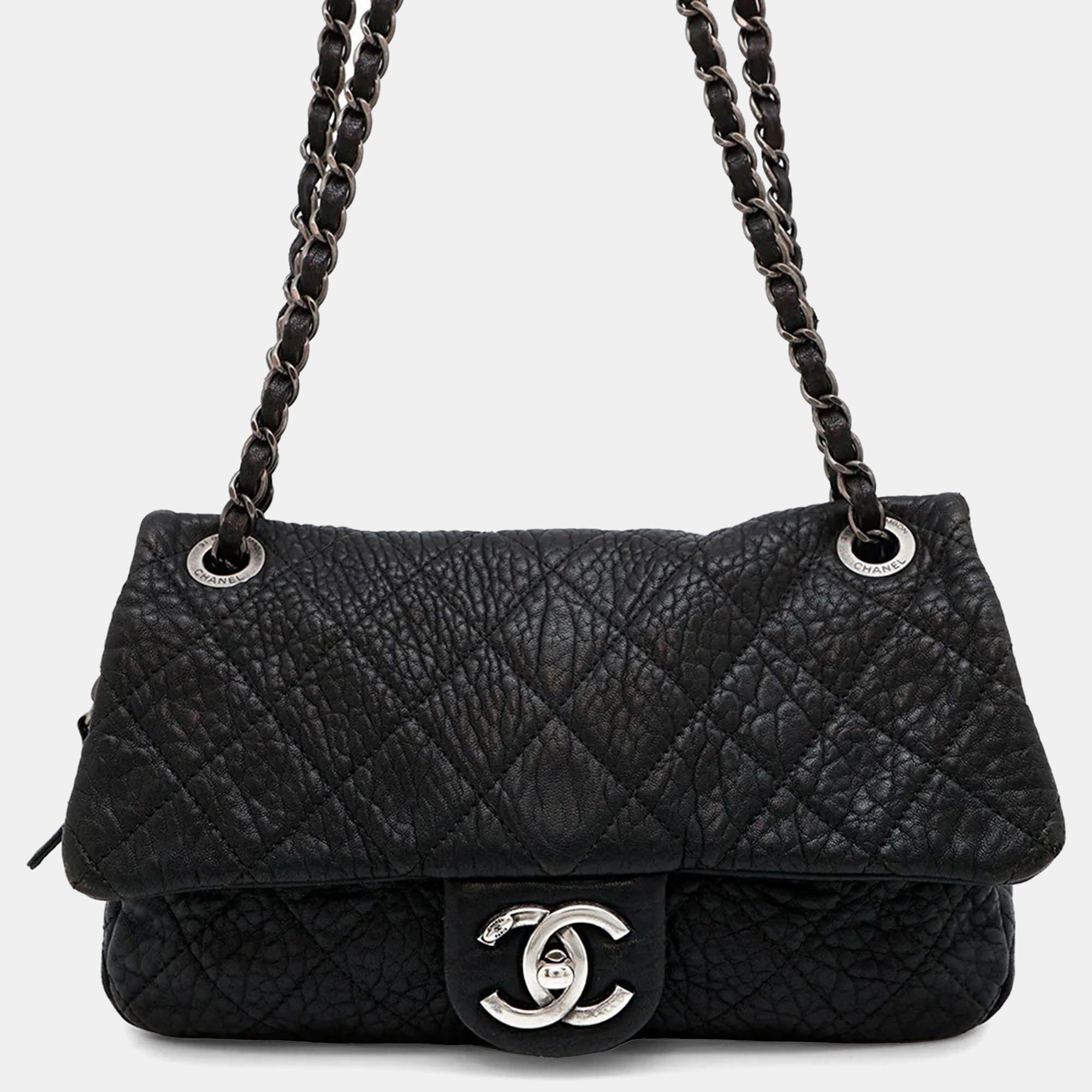 

Chanel Matelasse Chain Black Leather Shoulder Bag
