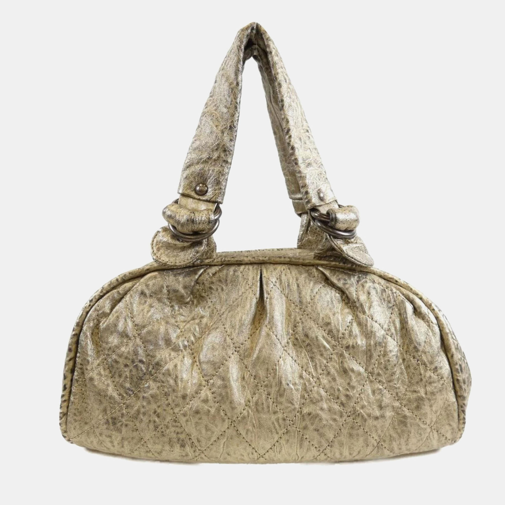

Chanel Gold Handbag