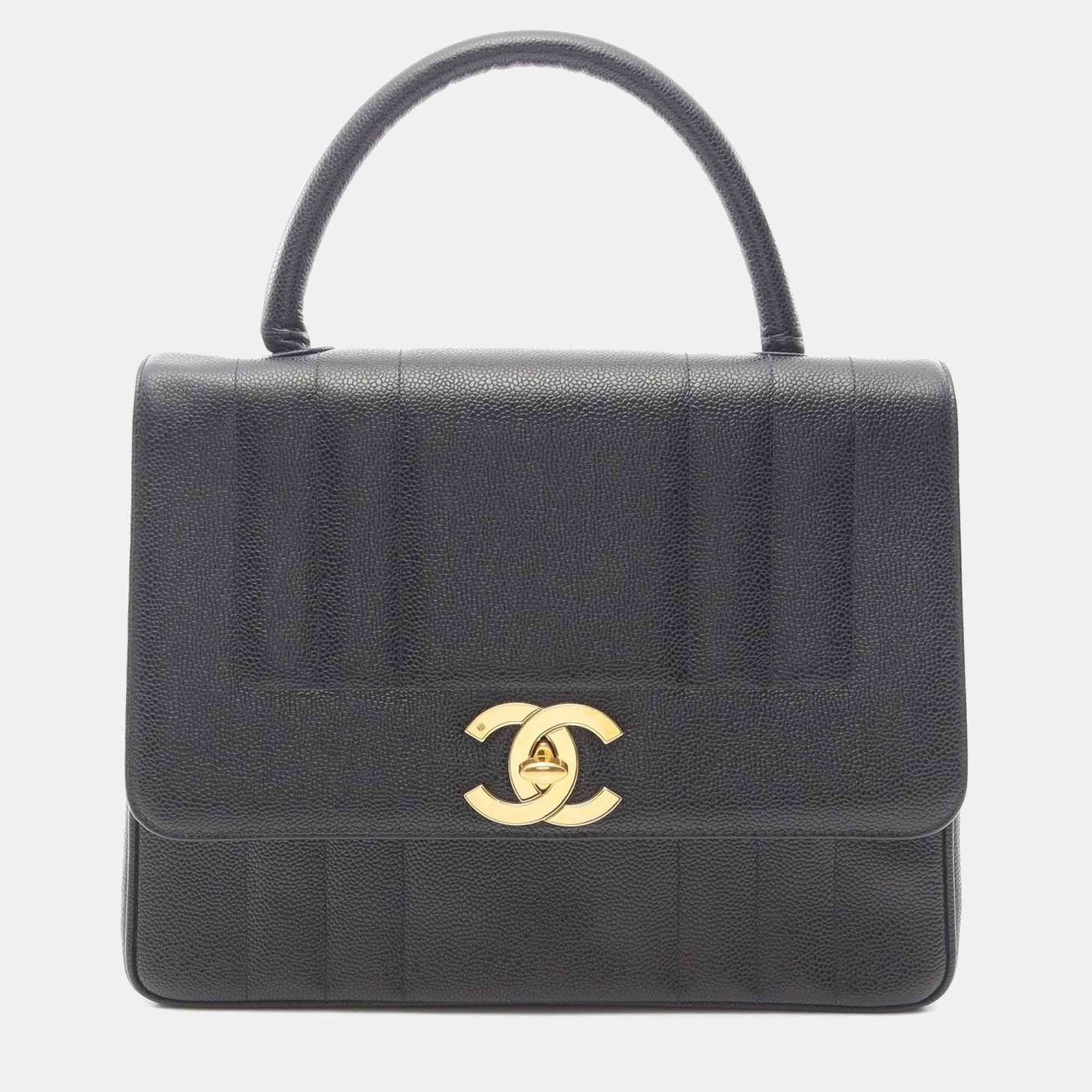 

Chanel Mademoiselle Black Calfskin Handbag
