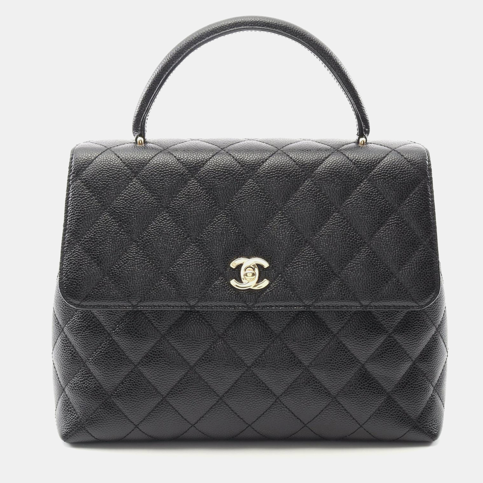 

Chanel Kelly Black Calfskin Shoulder Bag