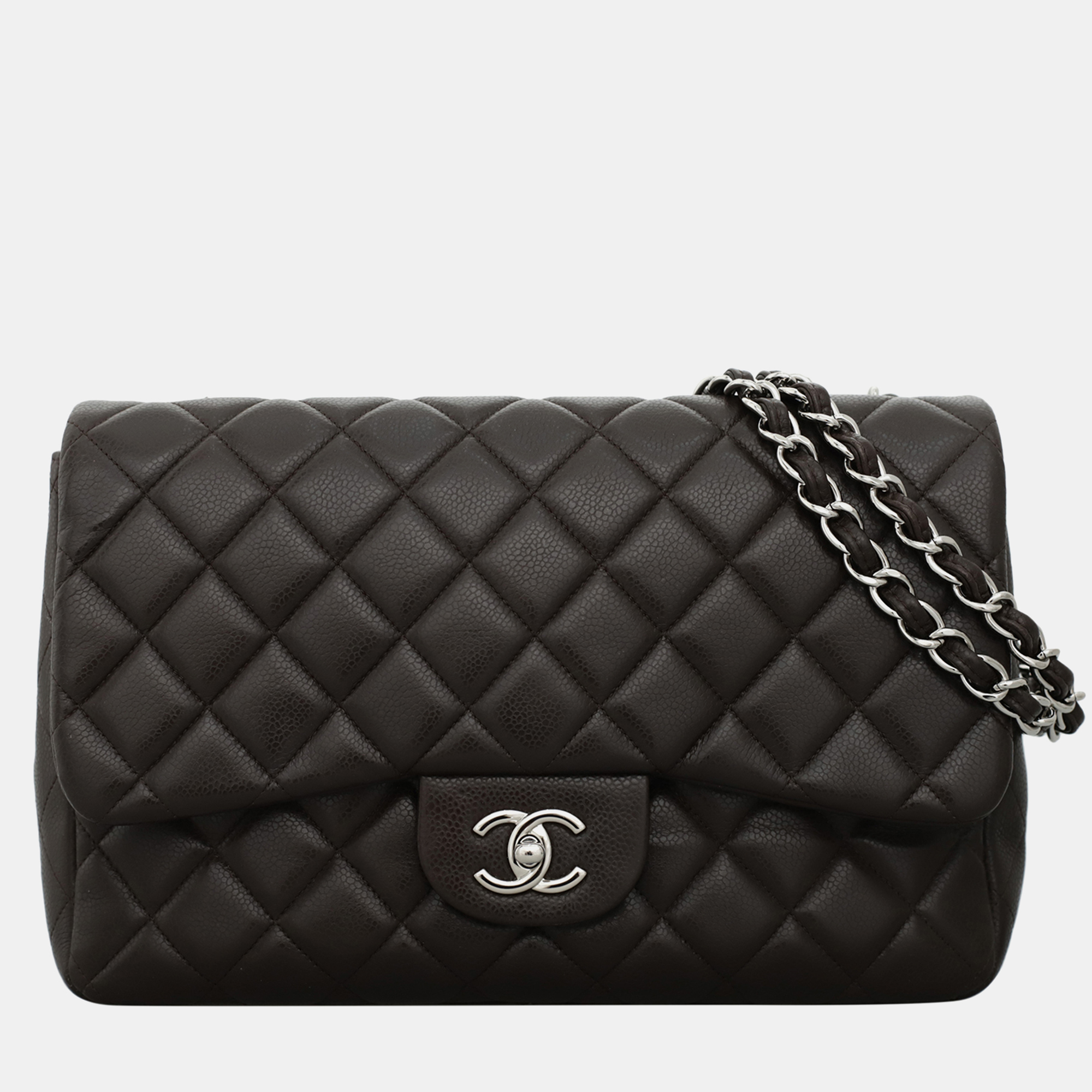 

Chanel Jumbo Classic Flap Shoulder Bag, Black