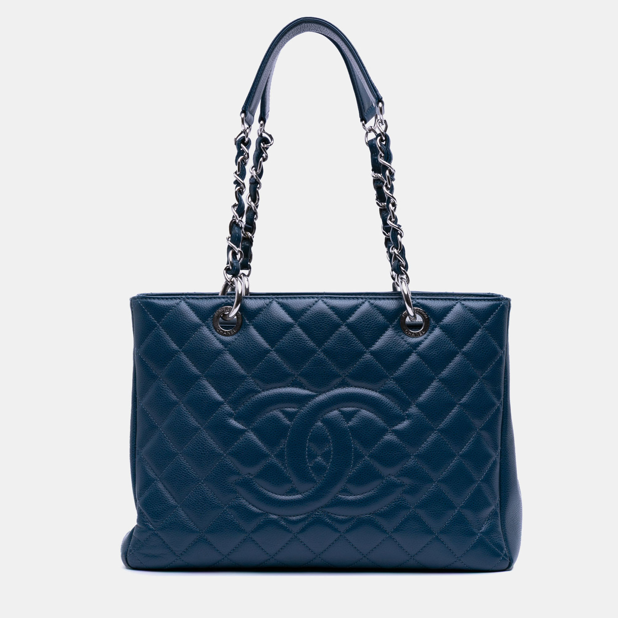 

Chanel Blue Caviar Grand Shopping Tote