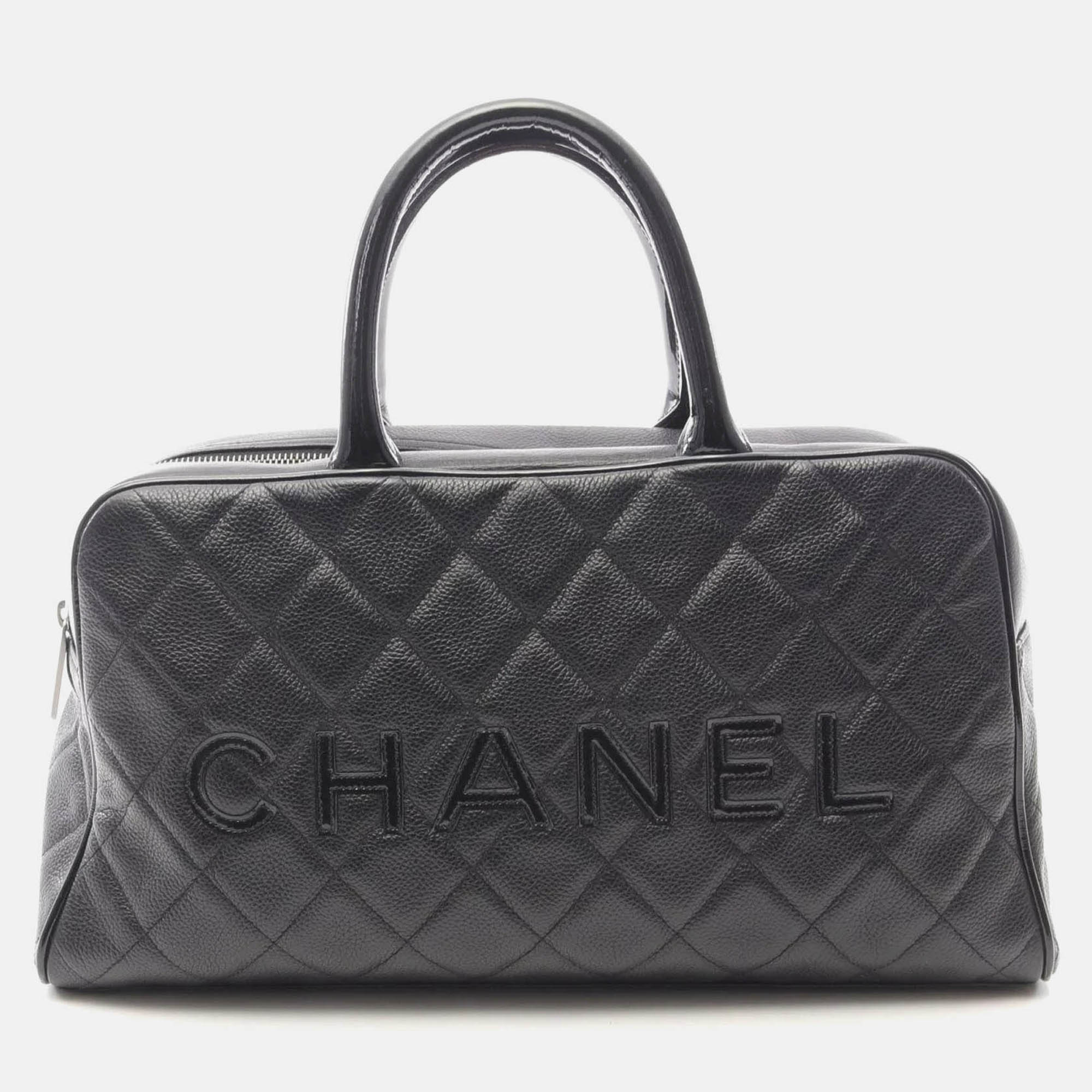 

Chanel Matelasse Black Calfskin Tote Bag