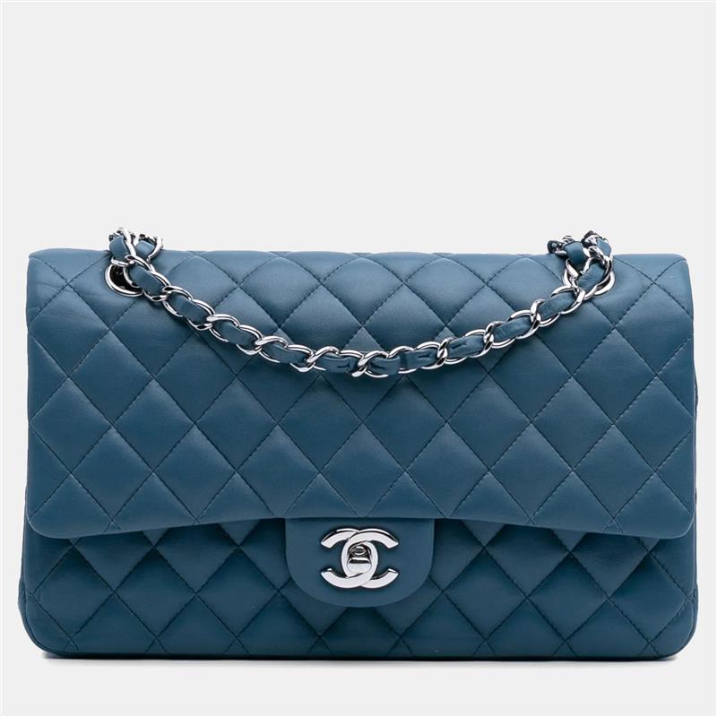 

Chanel 19 Flap Medium Blue Lambskin Shoulder Bag