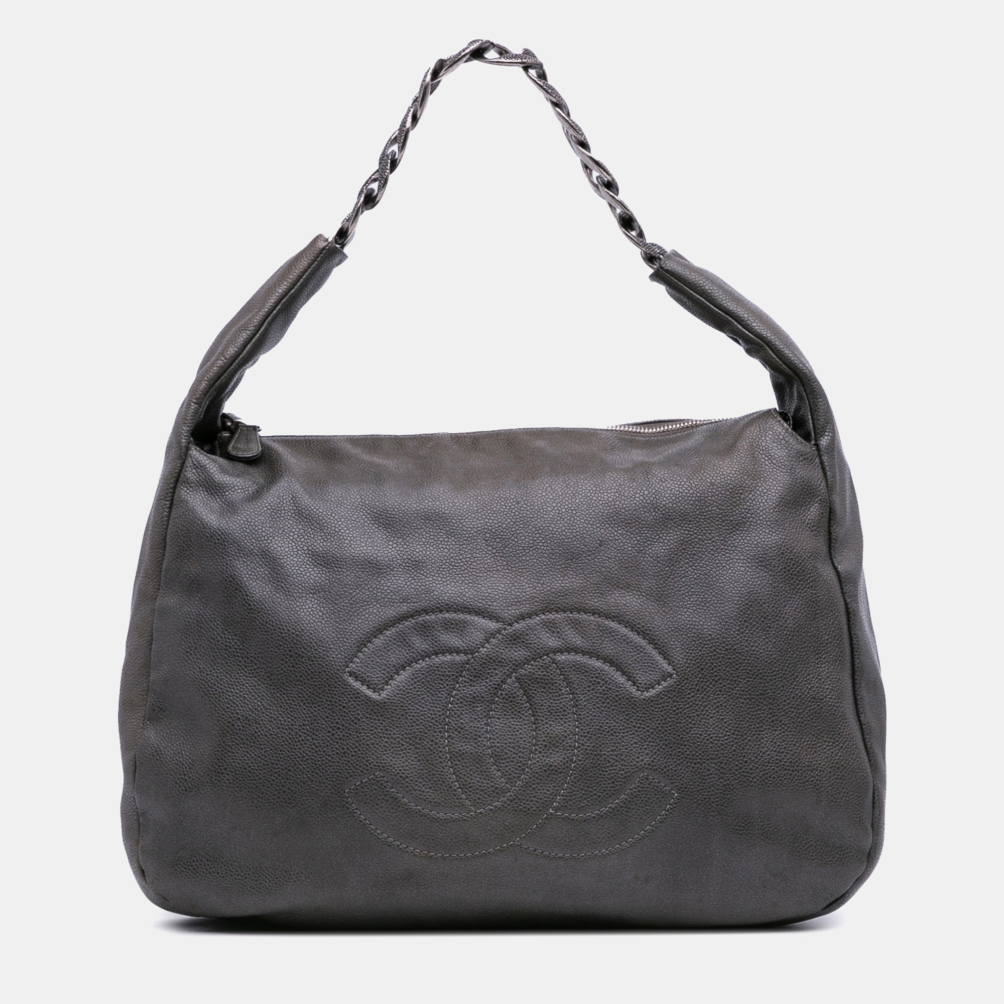 

Chanel Grey Caviar 31 Hobo Bag