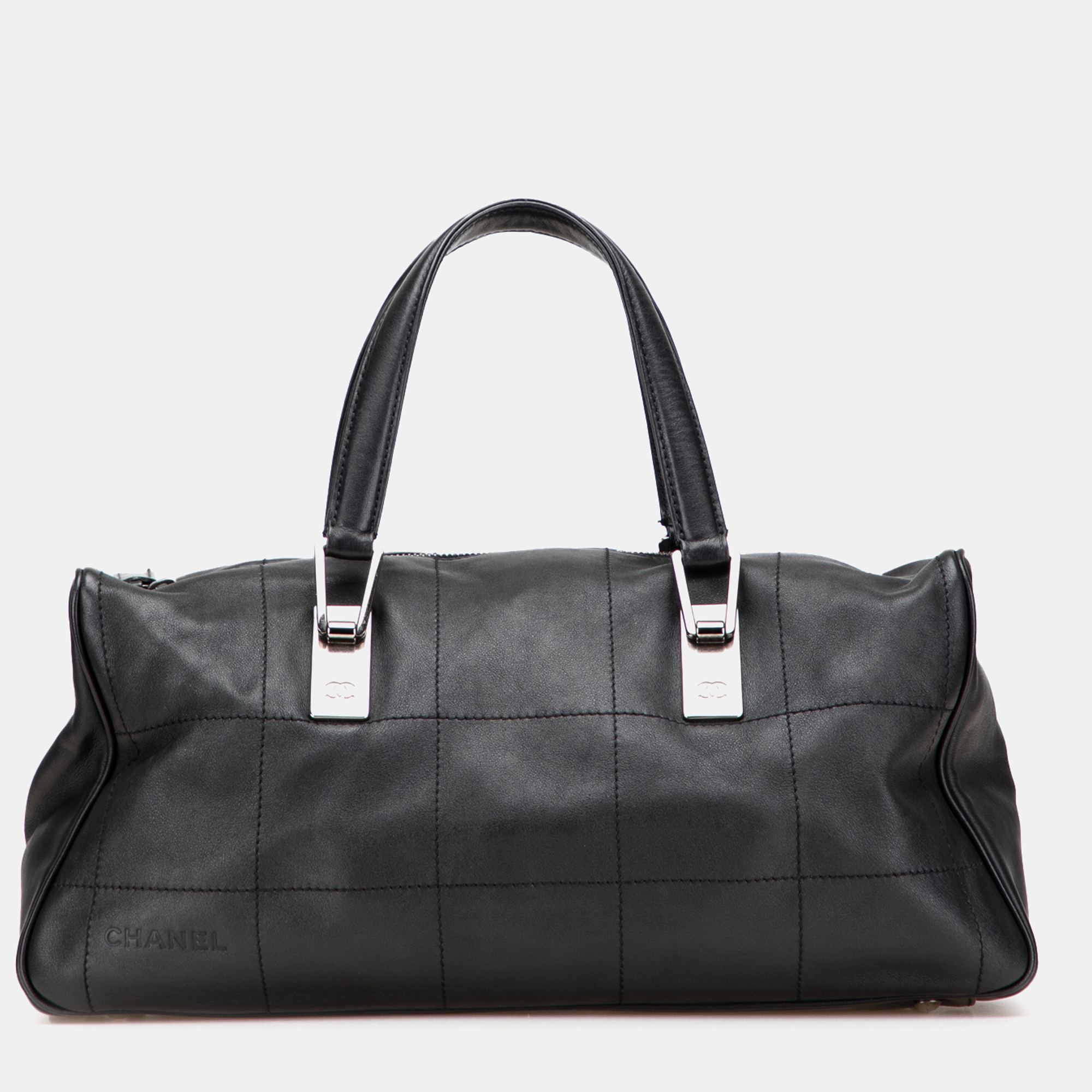 

Chanel Black CC Square Quilted Lambskin Handbag