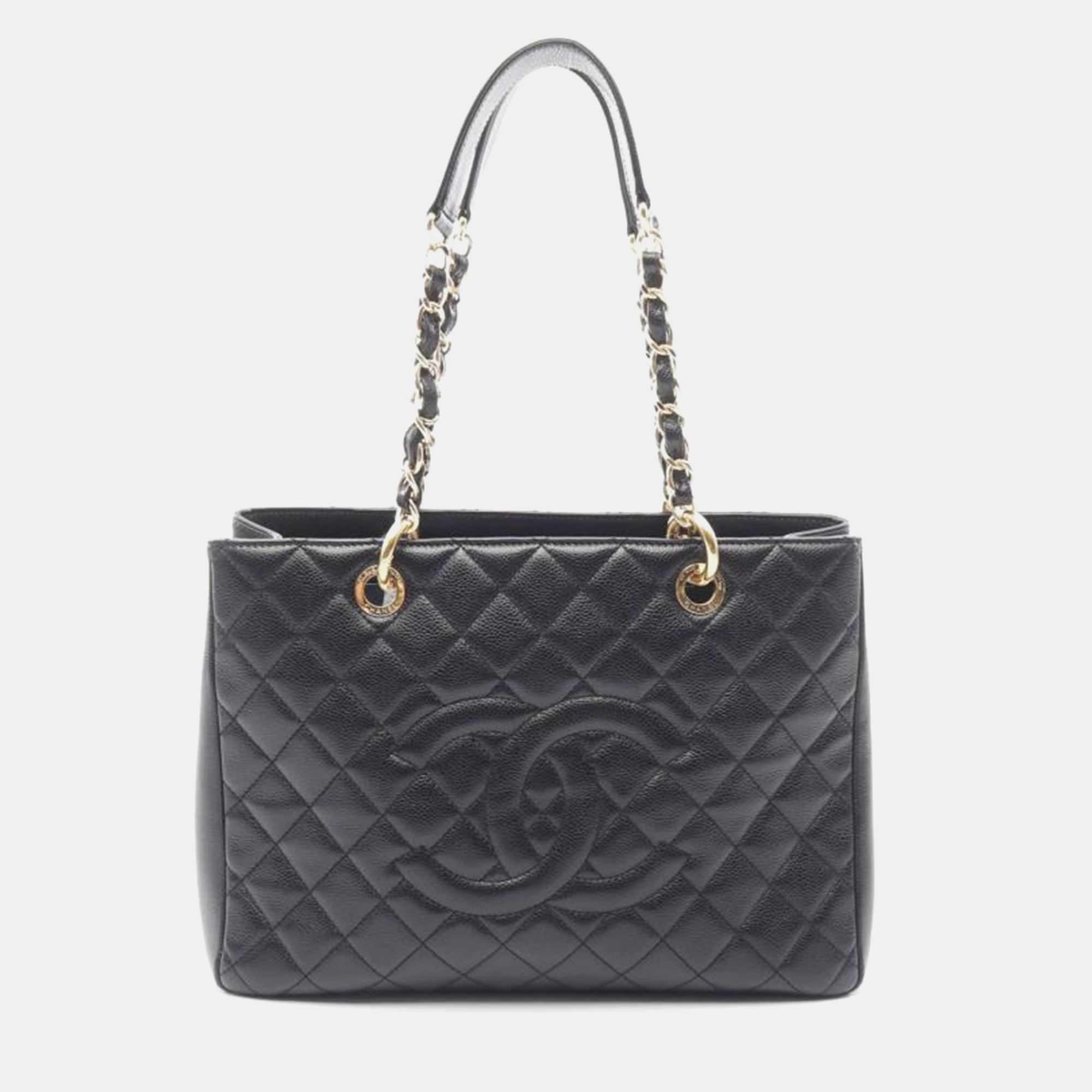 

Chanel Matelasse Grand Shopping Gst, Black