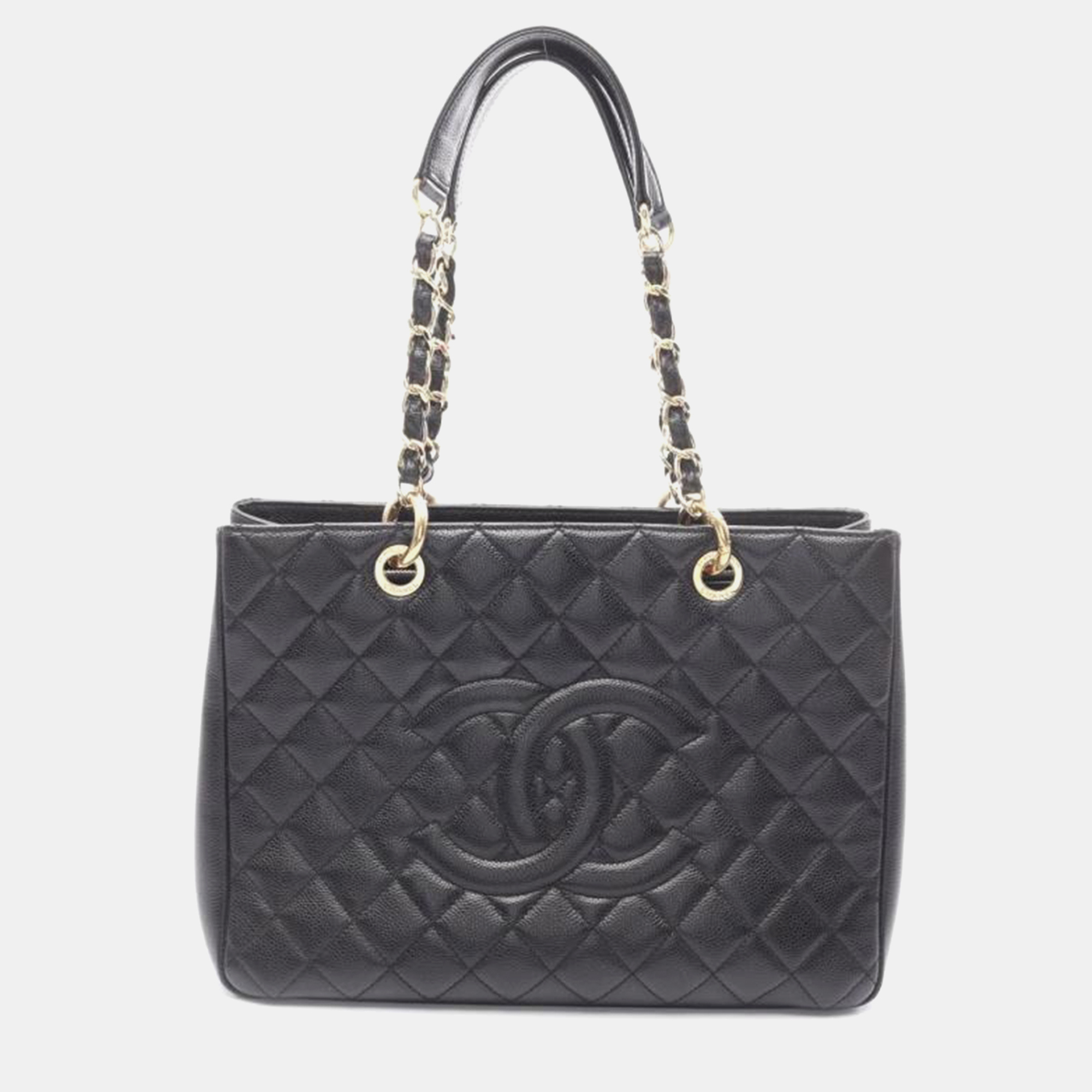 

Chanel Matelasse Grand Shopping Gst, Black