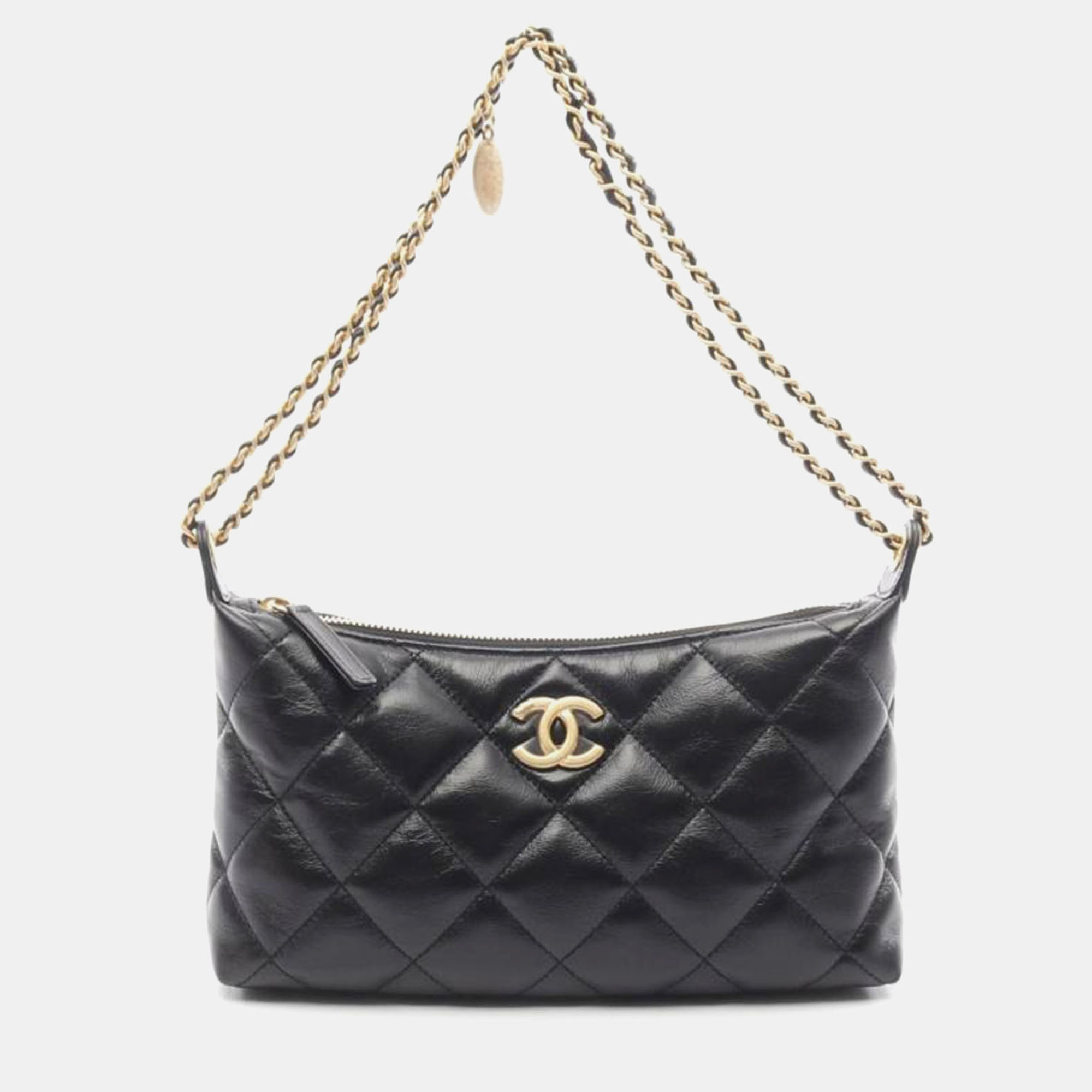

Chanel Matelasse Small Hobo, Black