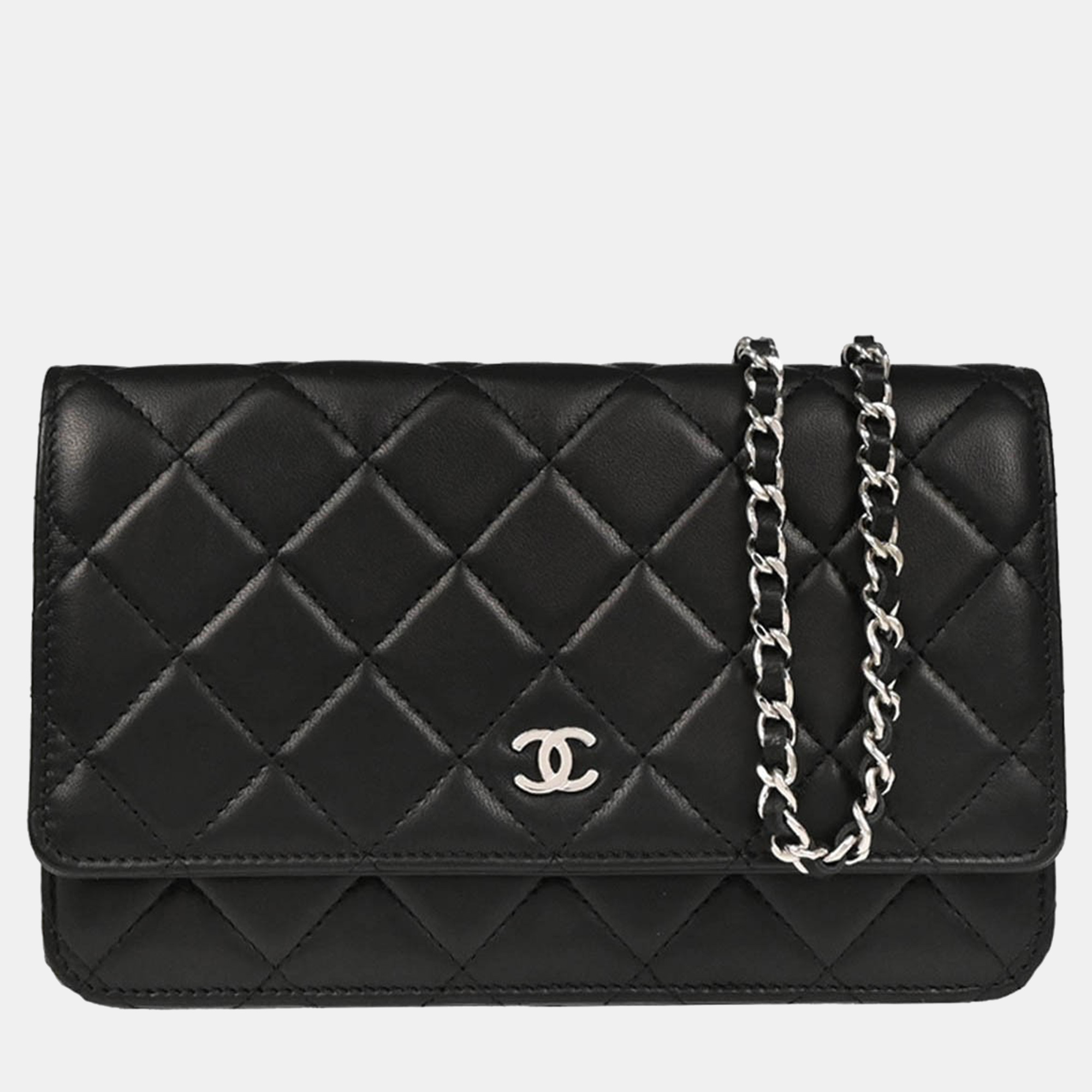 

Chanel Black Lambskin Classic WOC Wallet On Chain