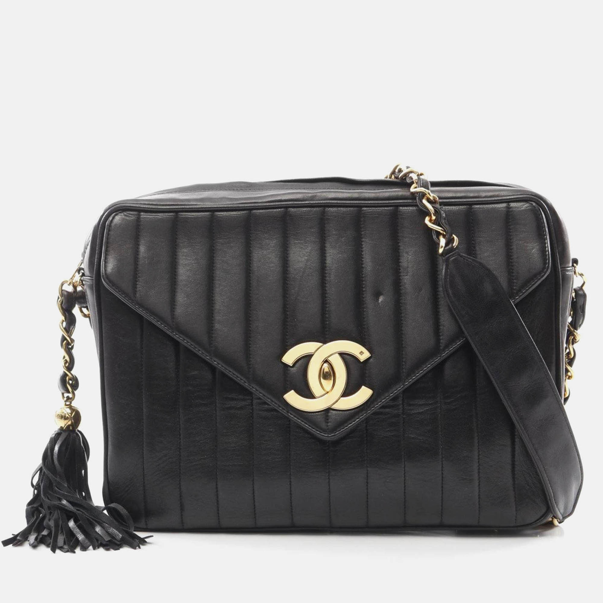 

Chanel Mademoiselle Shoulder Bag Lambskin Black