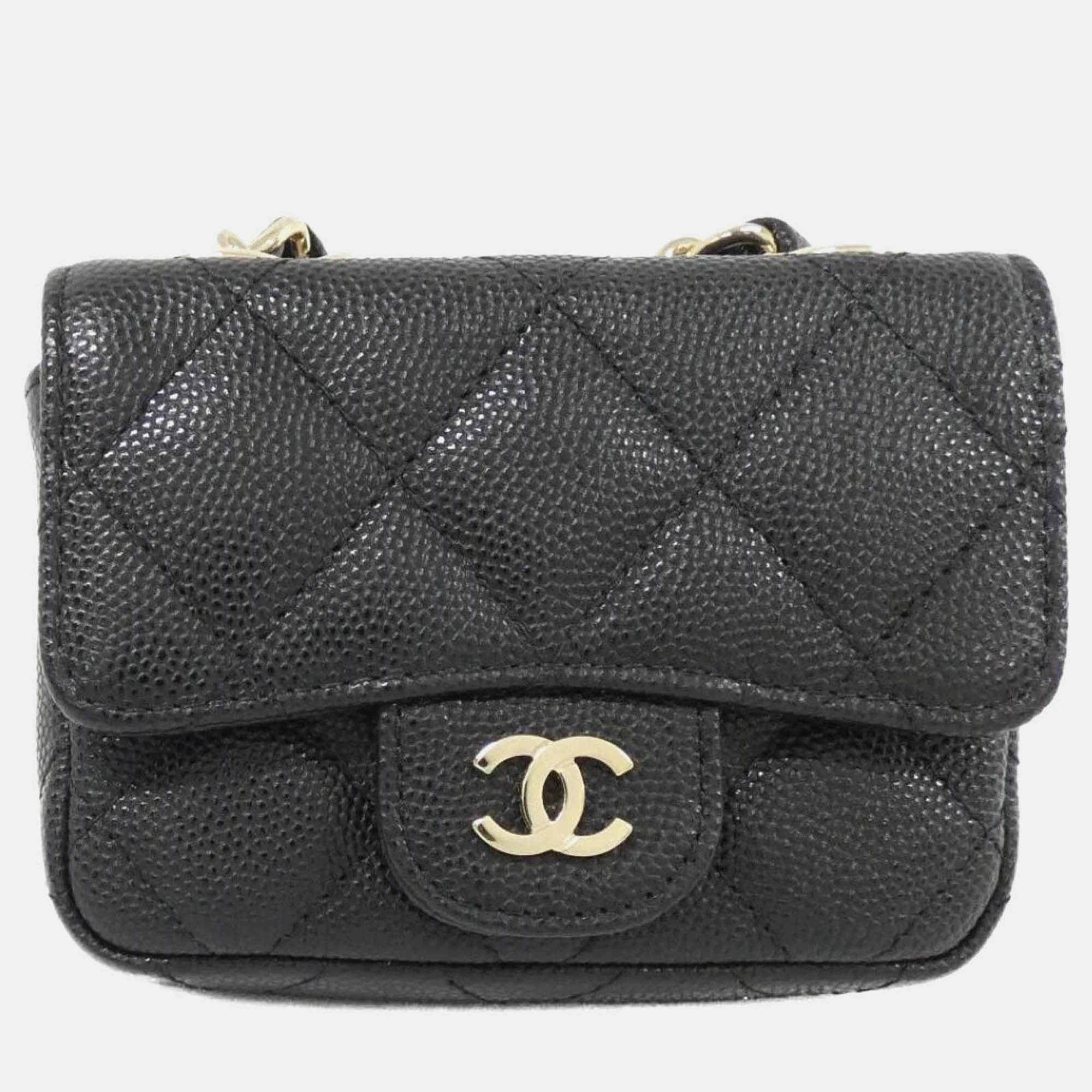 

Chanel Timeless Classic Waist Bag, Black